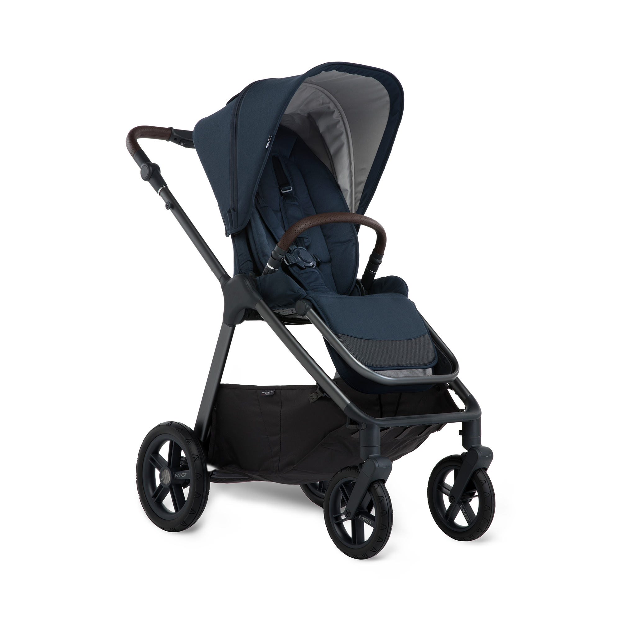 Kombi-Kinderwagen, MAST, Blau – Produktansicht