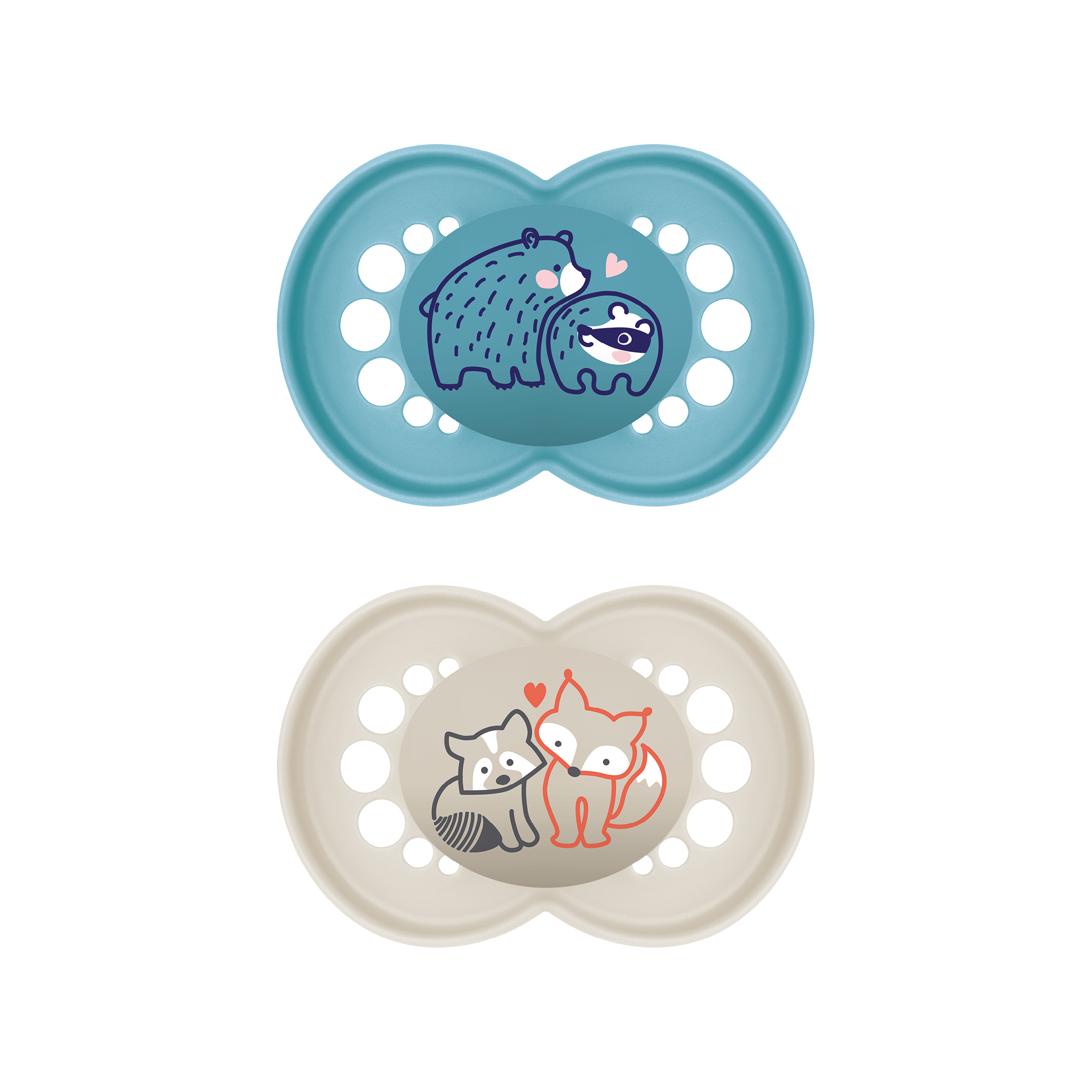 Schnuller, MAM, Blau – Besonderheit: 2er Set
