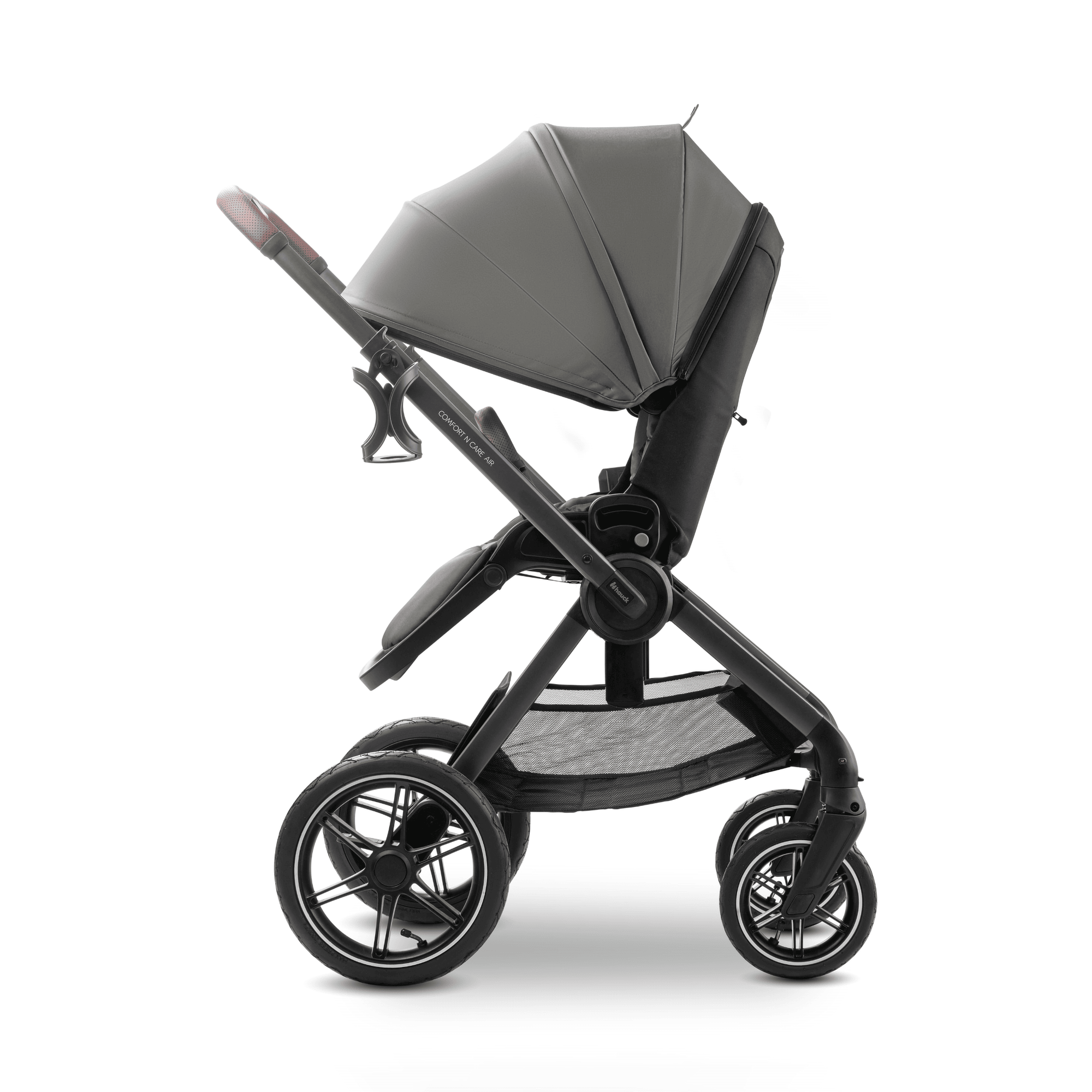 Kombi-Kinderwagen, hauck, Grau – Produktansicht
