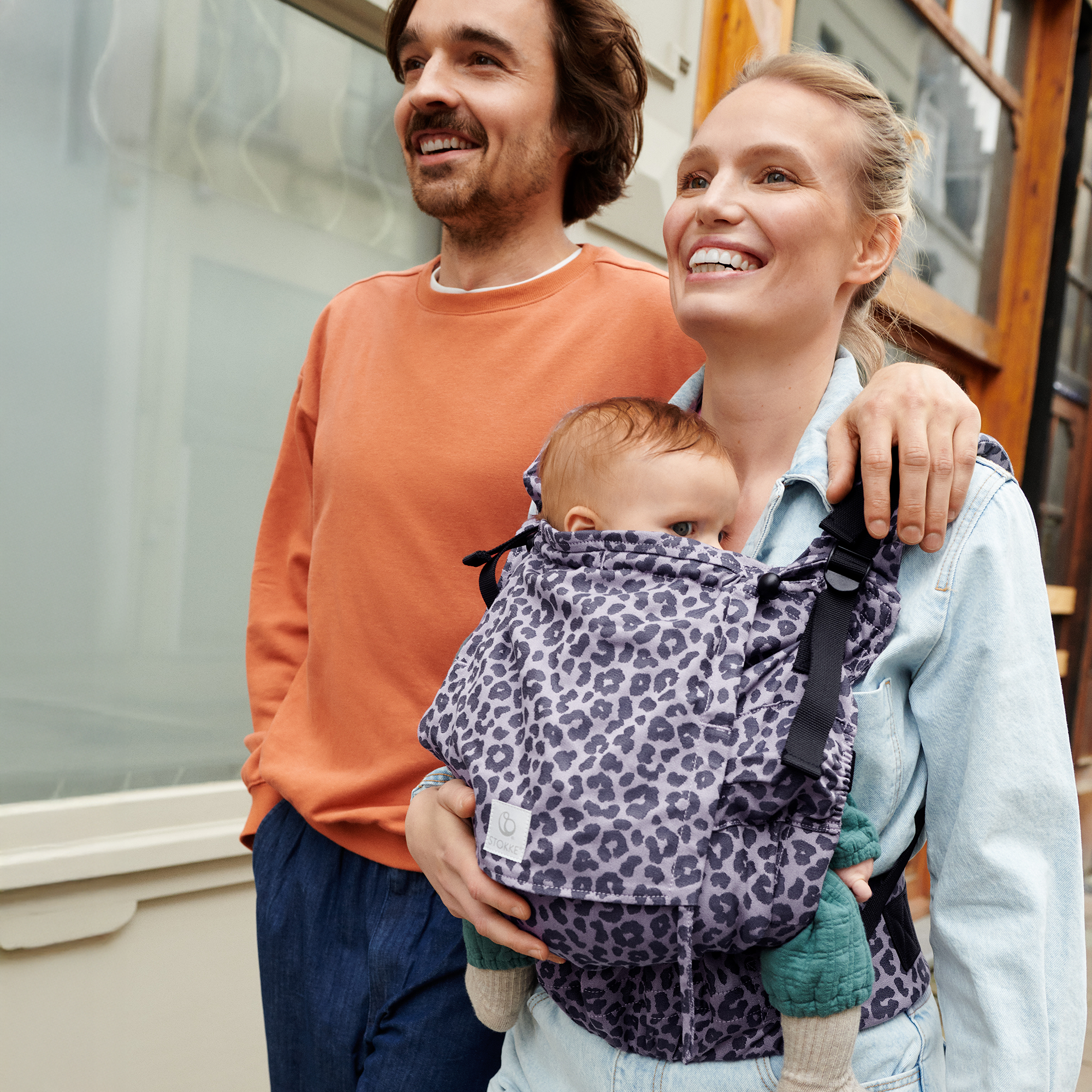 Babytragen, STOKKE, Mehrfarbig – Produktansicht