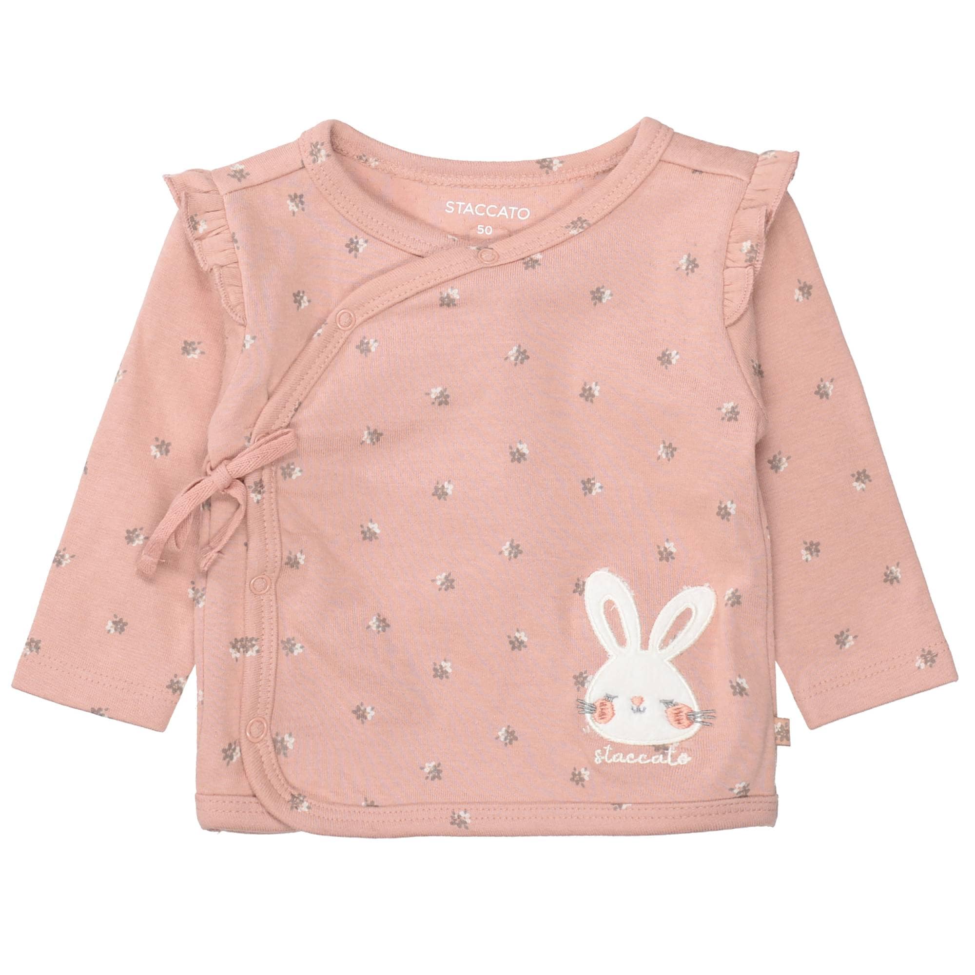 Wickelshirt, STACCATO, Pink – Besonderheit: aus 100% Baumwolle