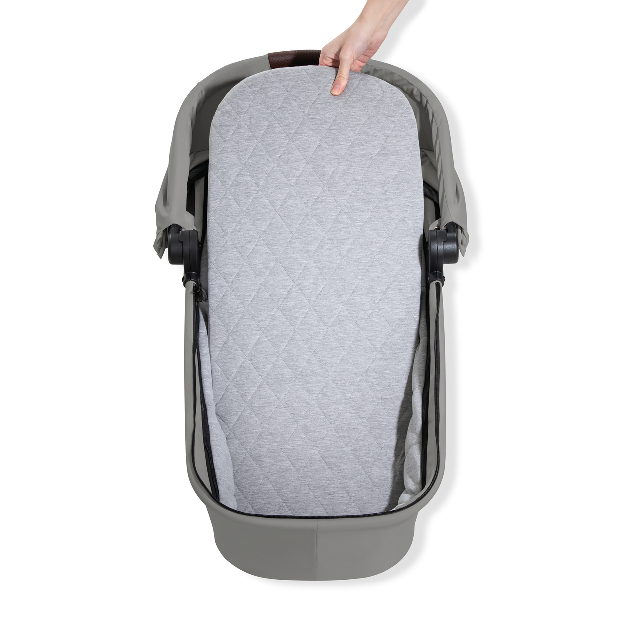 Kombi-Kinderwagen, hauck, Grau – Produktansicht