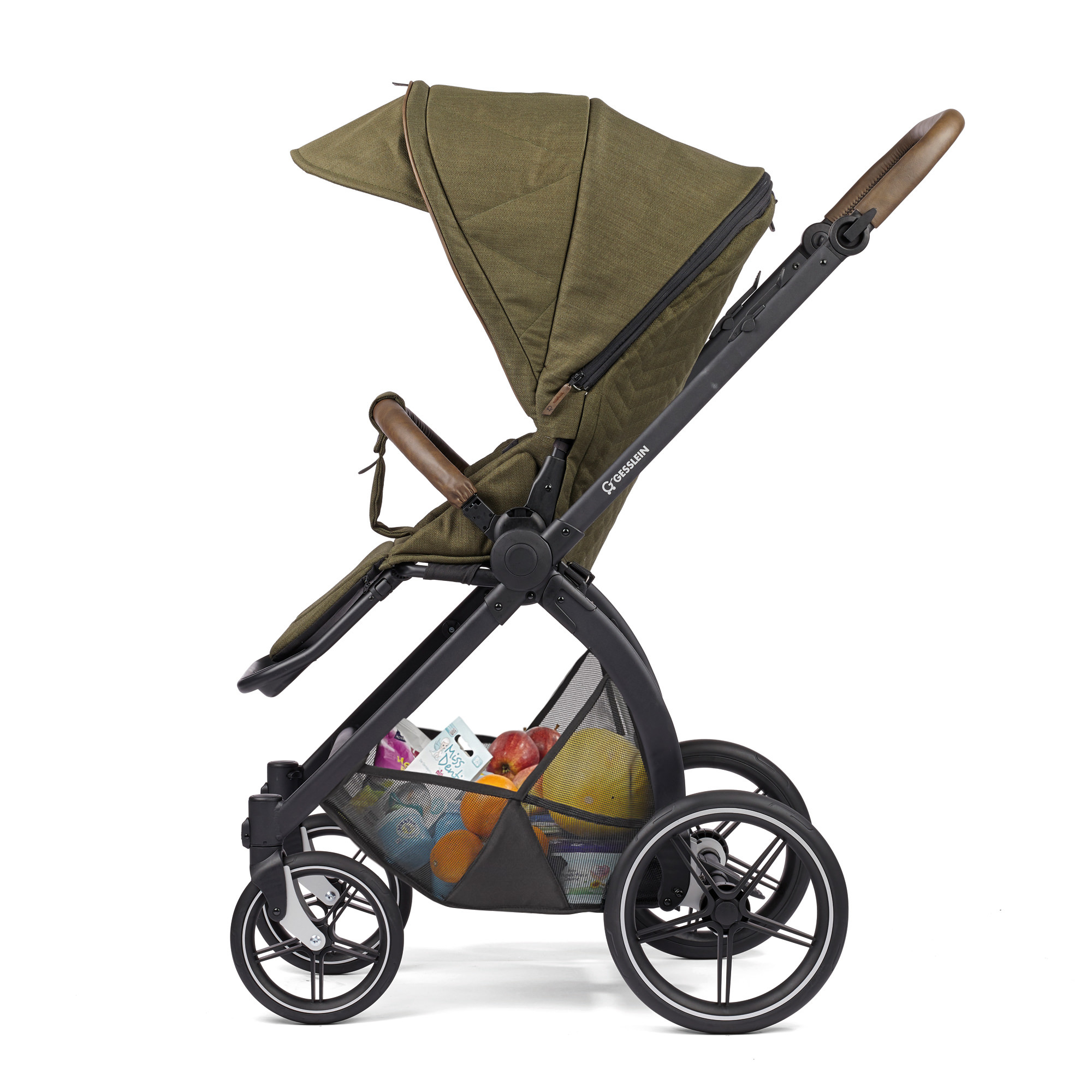 Kombi-Kinderwagen, GESSLEIN, Grün – Produktansicht