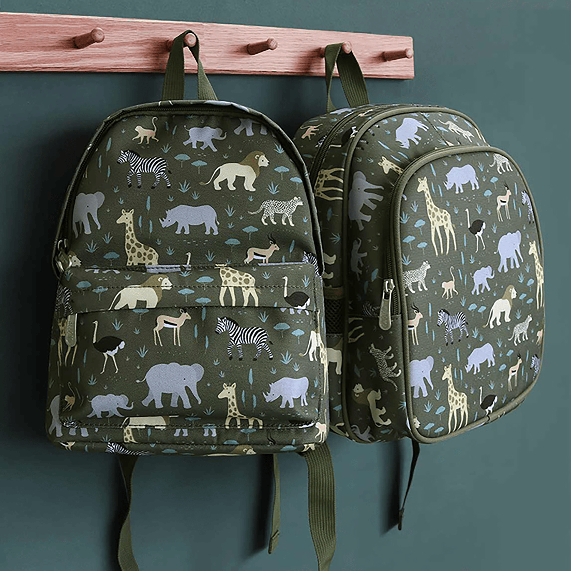 Kinderrucksäcke, Lovely Company, Grün – Produktansicht