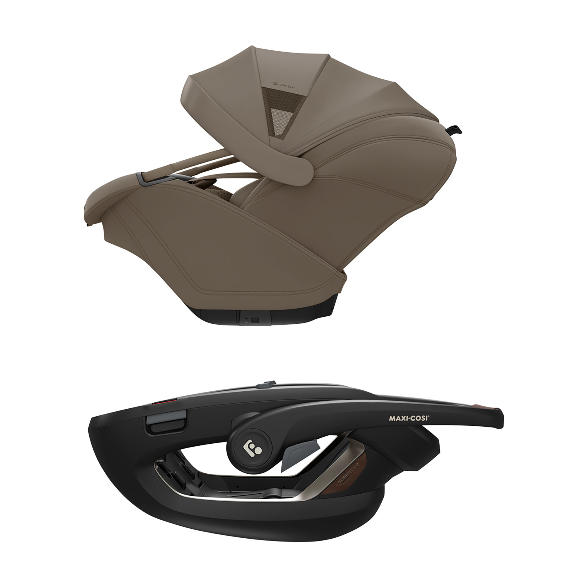 Babyschalen 0-13 kg, Gruppe 0+, MAXI-COSI Premium, Beige – Produktansicht