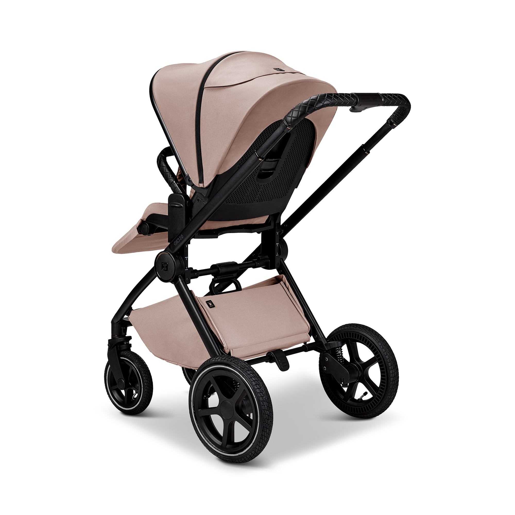 Kombi-Kinderwagen, MOON, Beige – Produktansicht