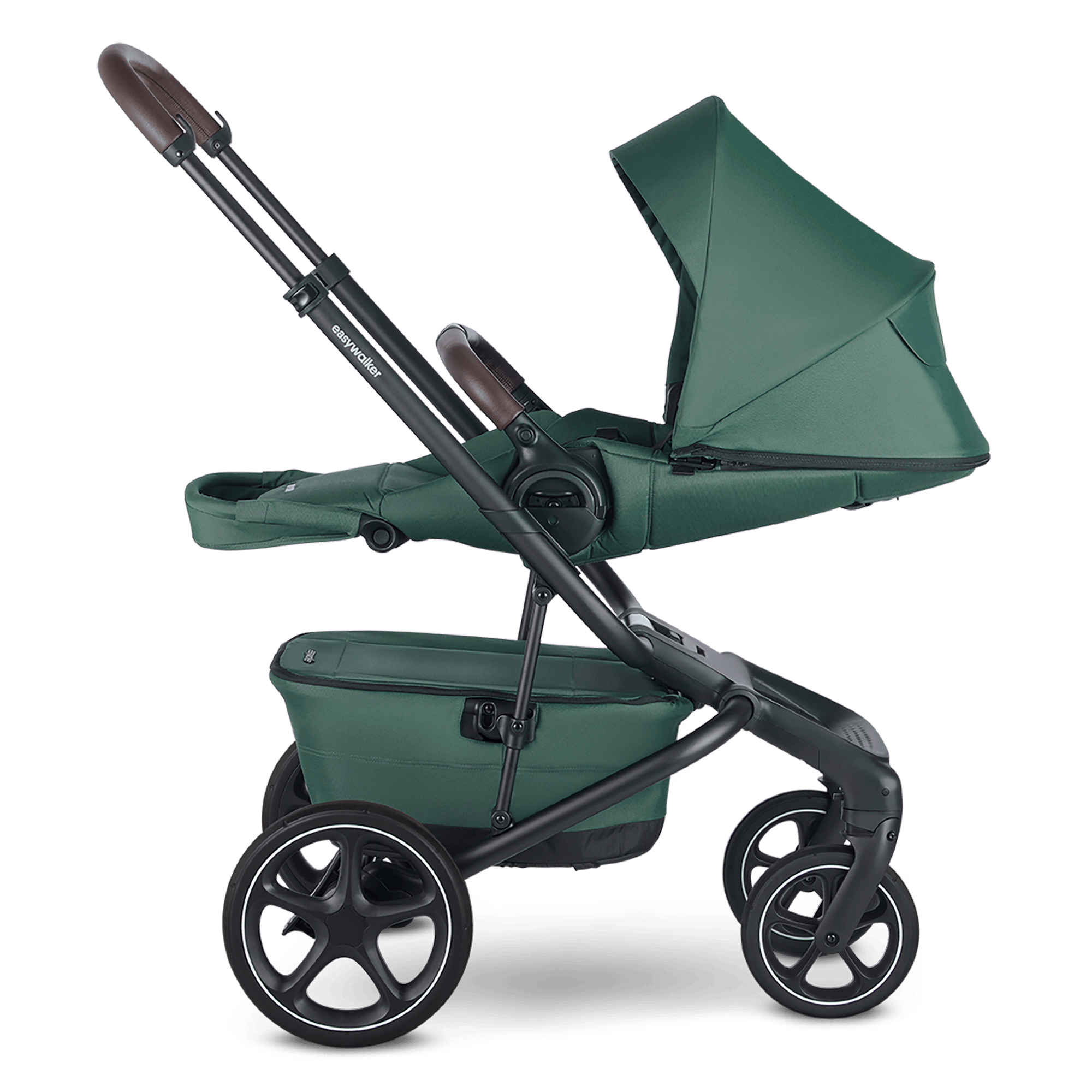 Kombi-Kinderwagen, easywalker, Grün – Produktansicht