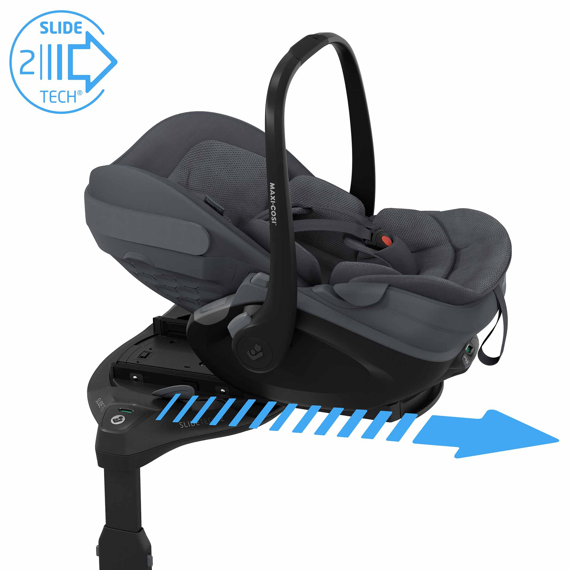 Babyschalen 0-13 kg, Gruppe 0+, MAXI-COSI Premium, Schwarz – Produktansicht