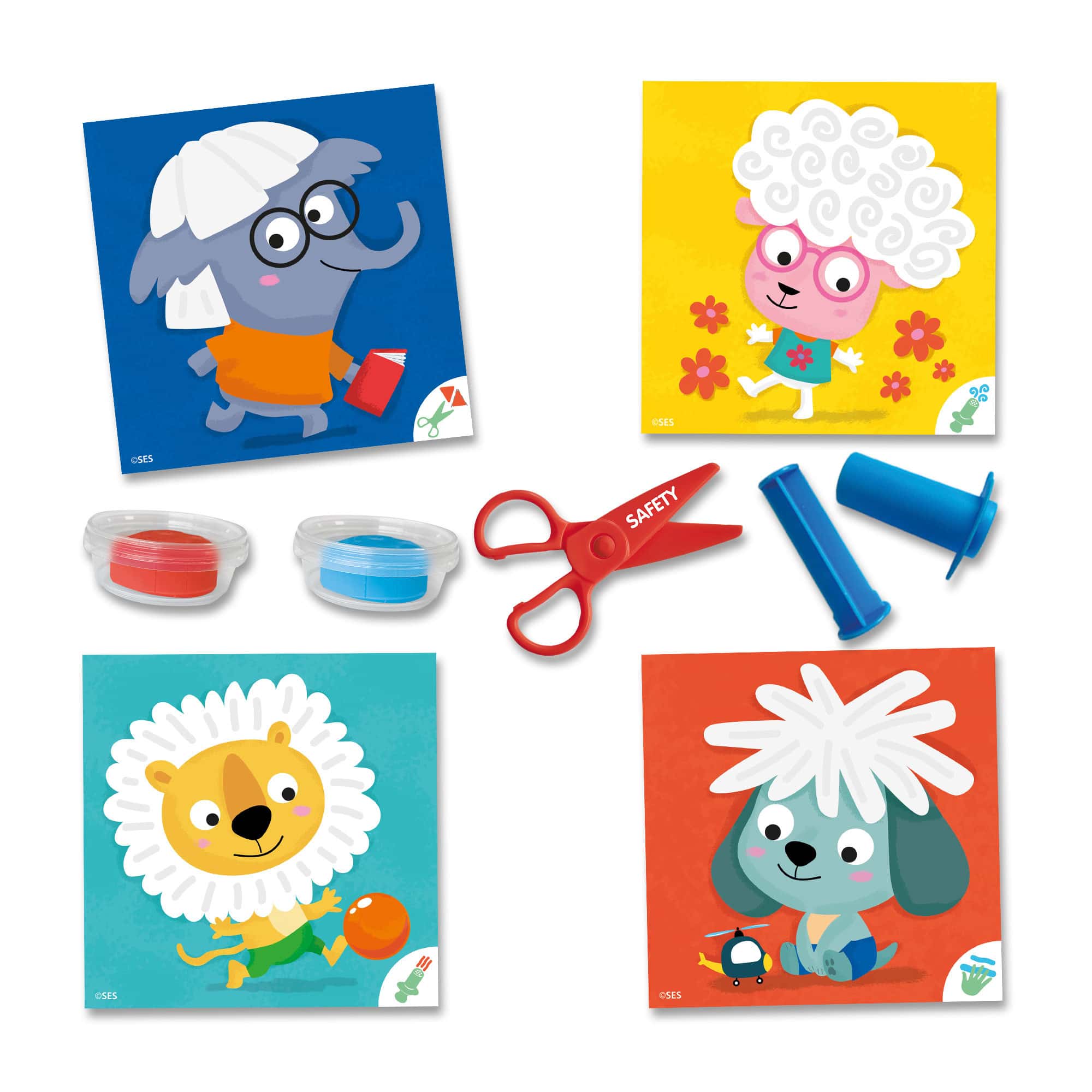 Malen & Kneten, SES CREATIVE, Gelb – Produktansicht