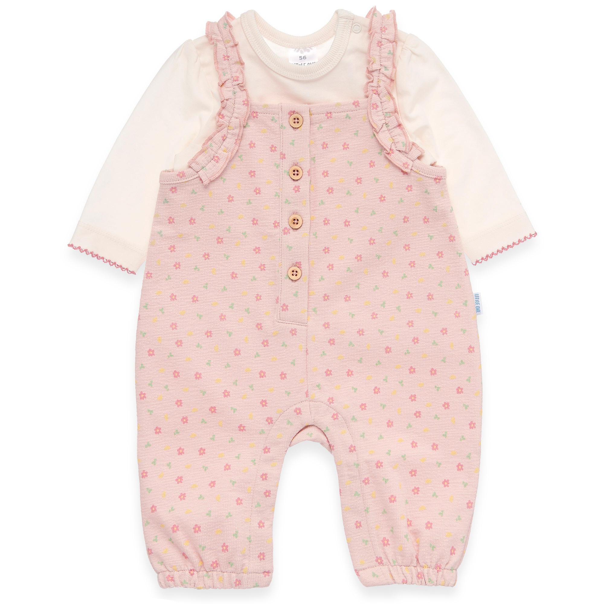 Strampler, LITTLE ONE, Pink – Produktansicht