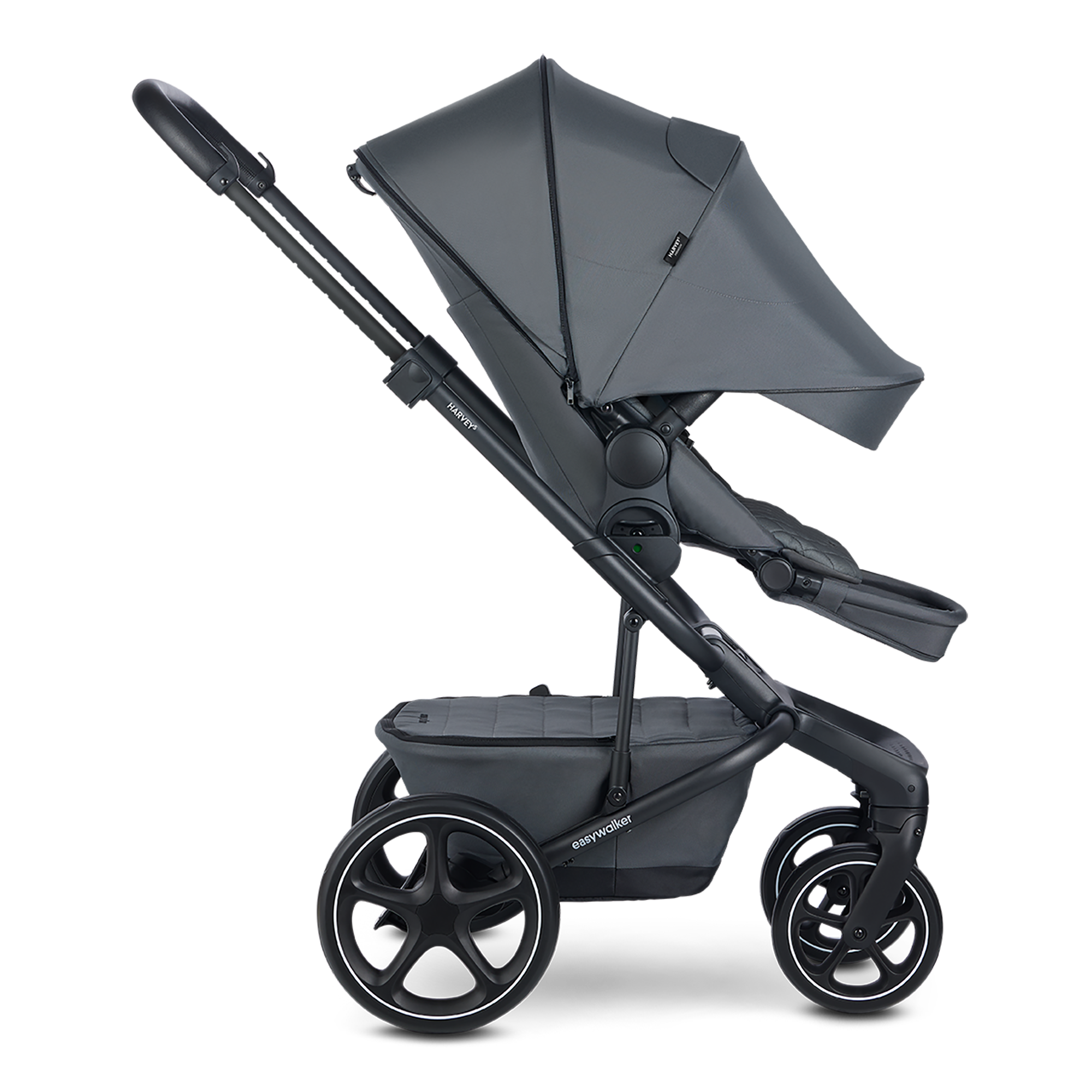 Kombi-Kinderwagen, easywalker, Grau – Produktansicht