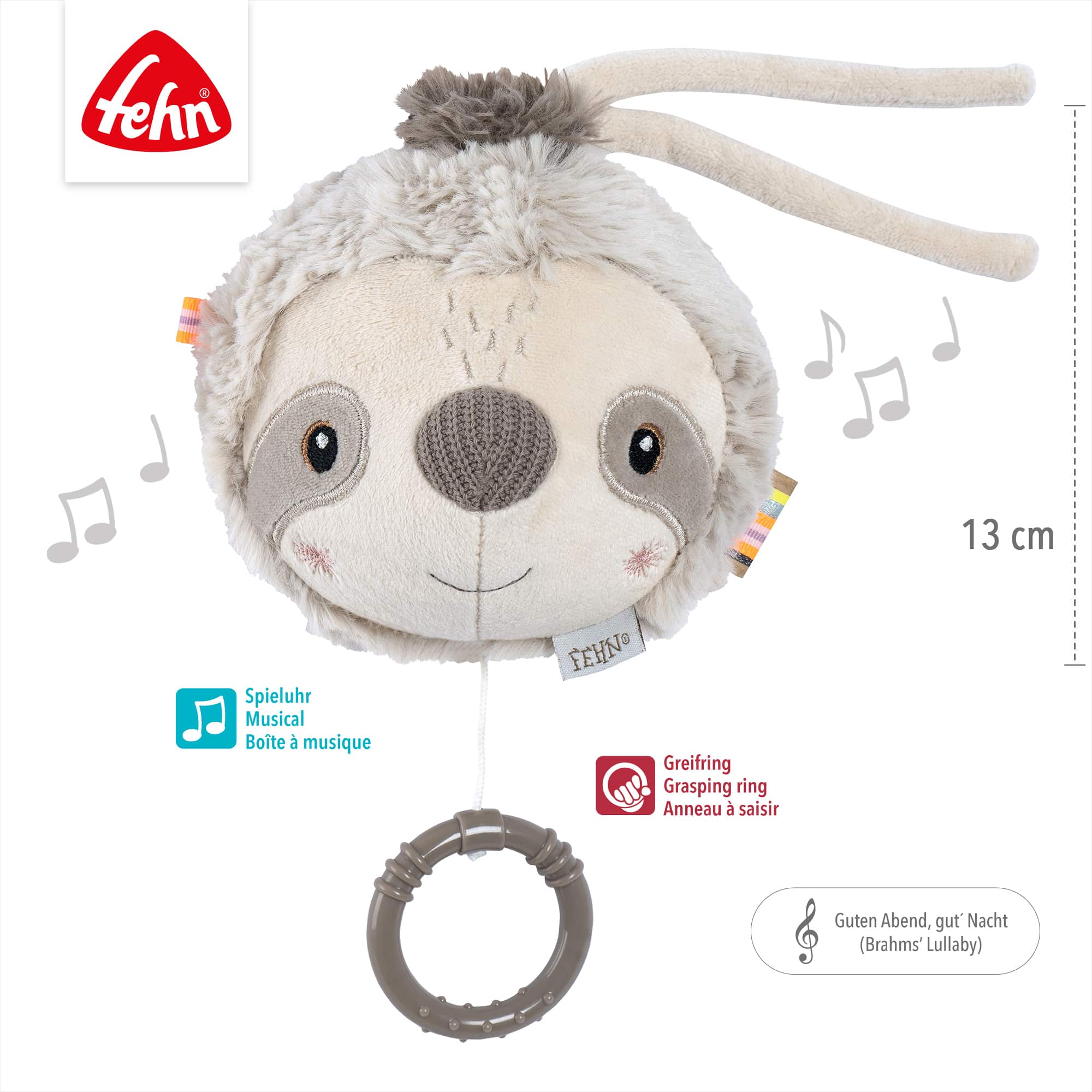 Spieluhren, fehn, Grau – Produktansicht