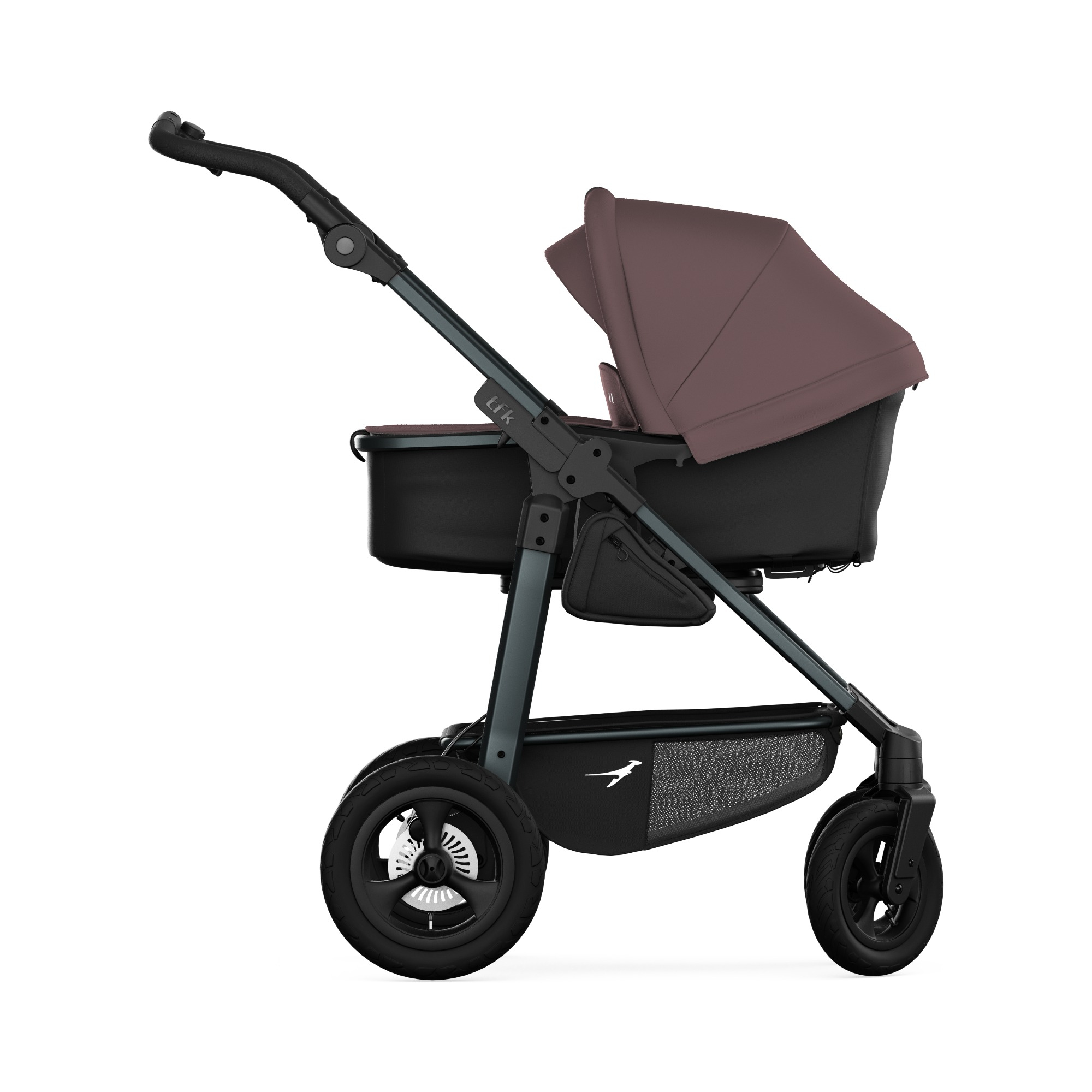 Kombi-Kinderwagen, tfk, Braun – Produktansicht