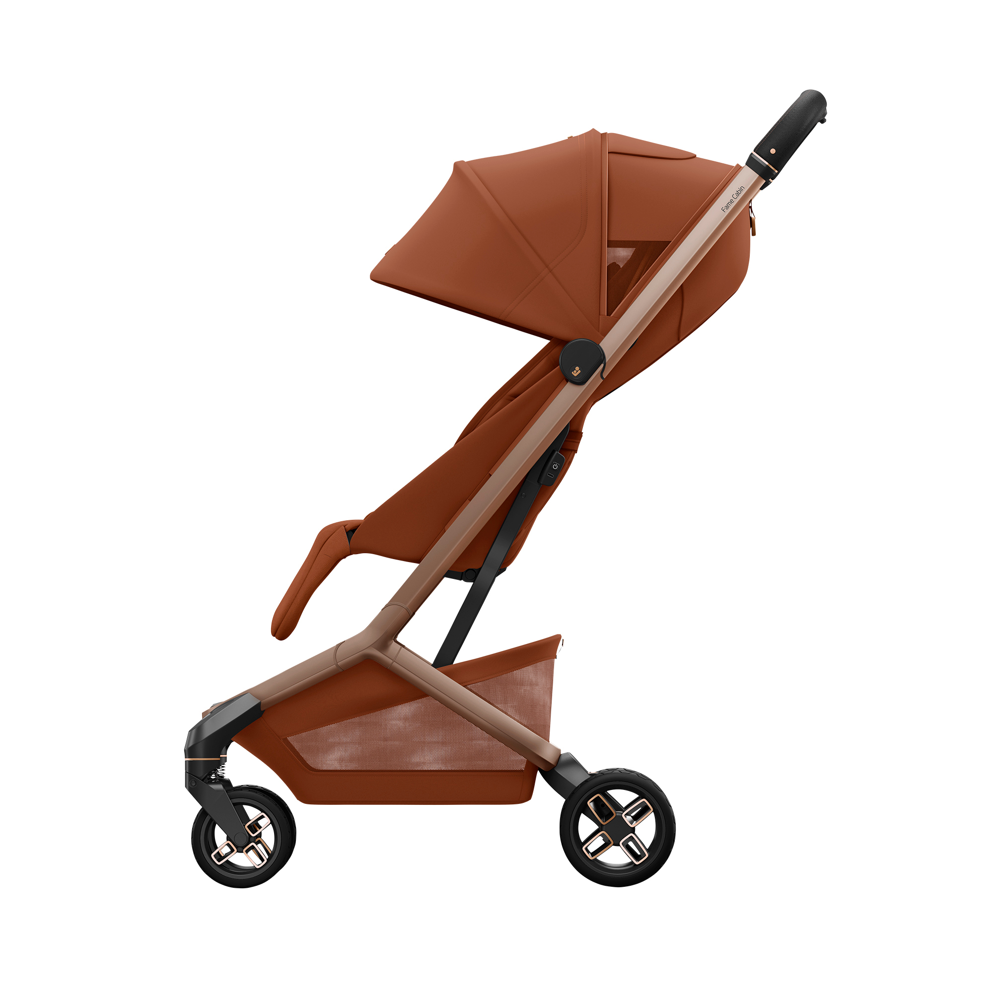 Buggys, MAXI-COSI Premium, Braun – Besonderheit: LumiRide System für eine bessere Sichtbarkeit