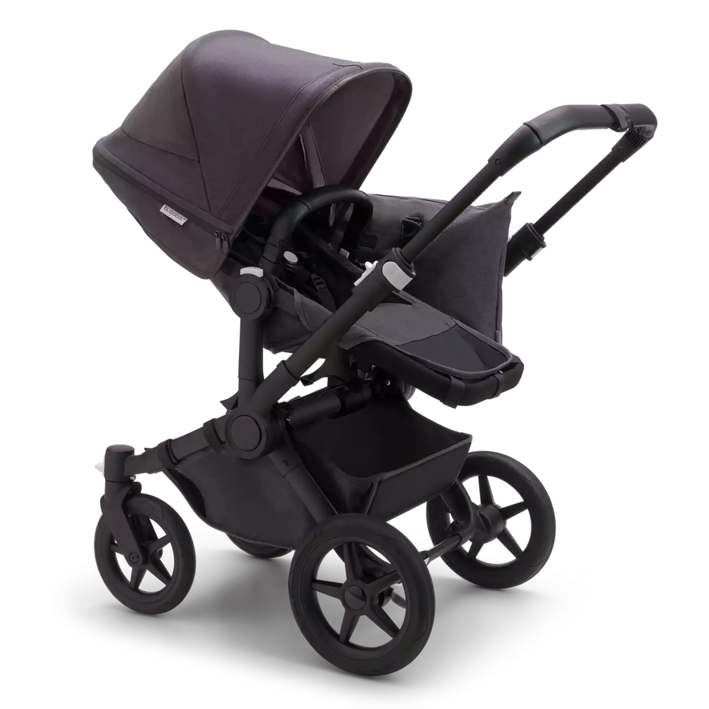 Kombi-Kinderwagen, bugaboo, Schwarz – Produktansicht