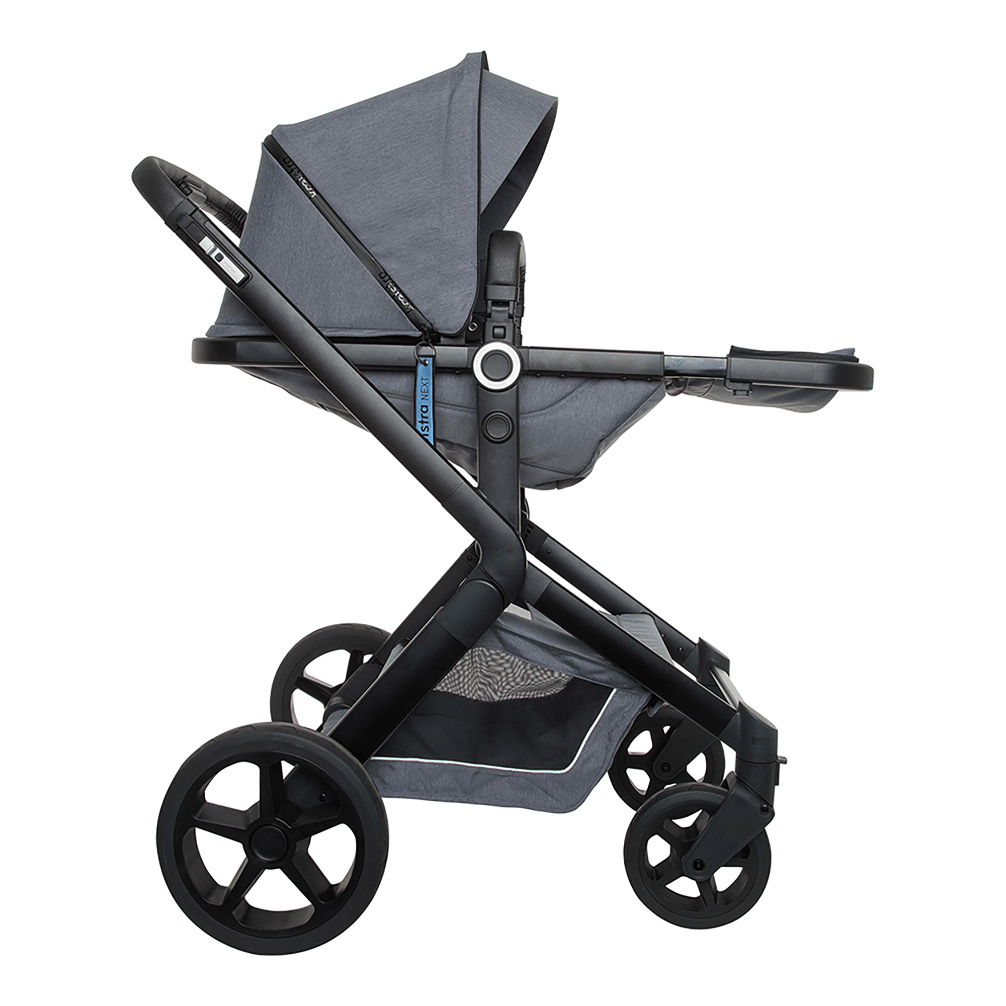 Kombi-Kinderwagen, KOeLSTRA, Grau – Produktansicht