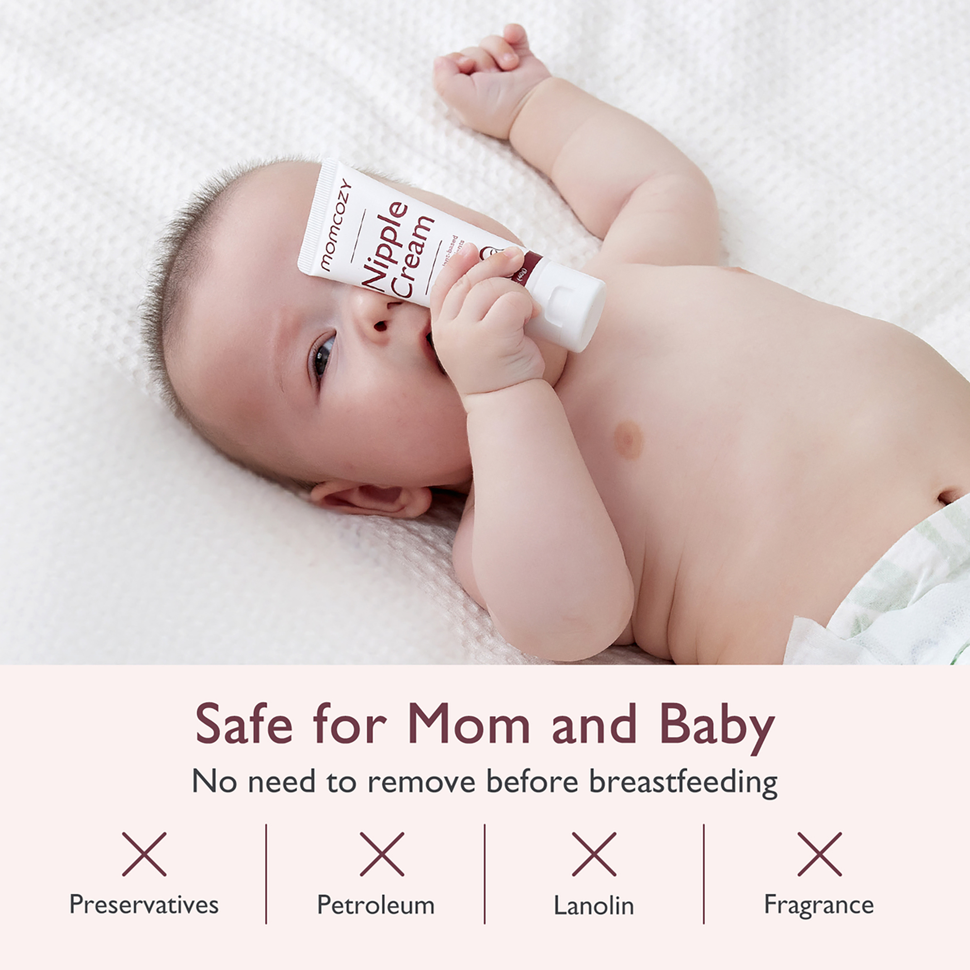 Brustwarzencremes, momcozy, Transparent – Produktansicht