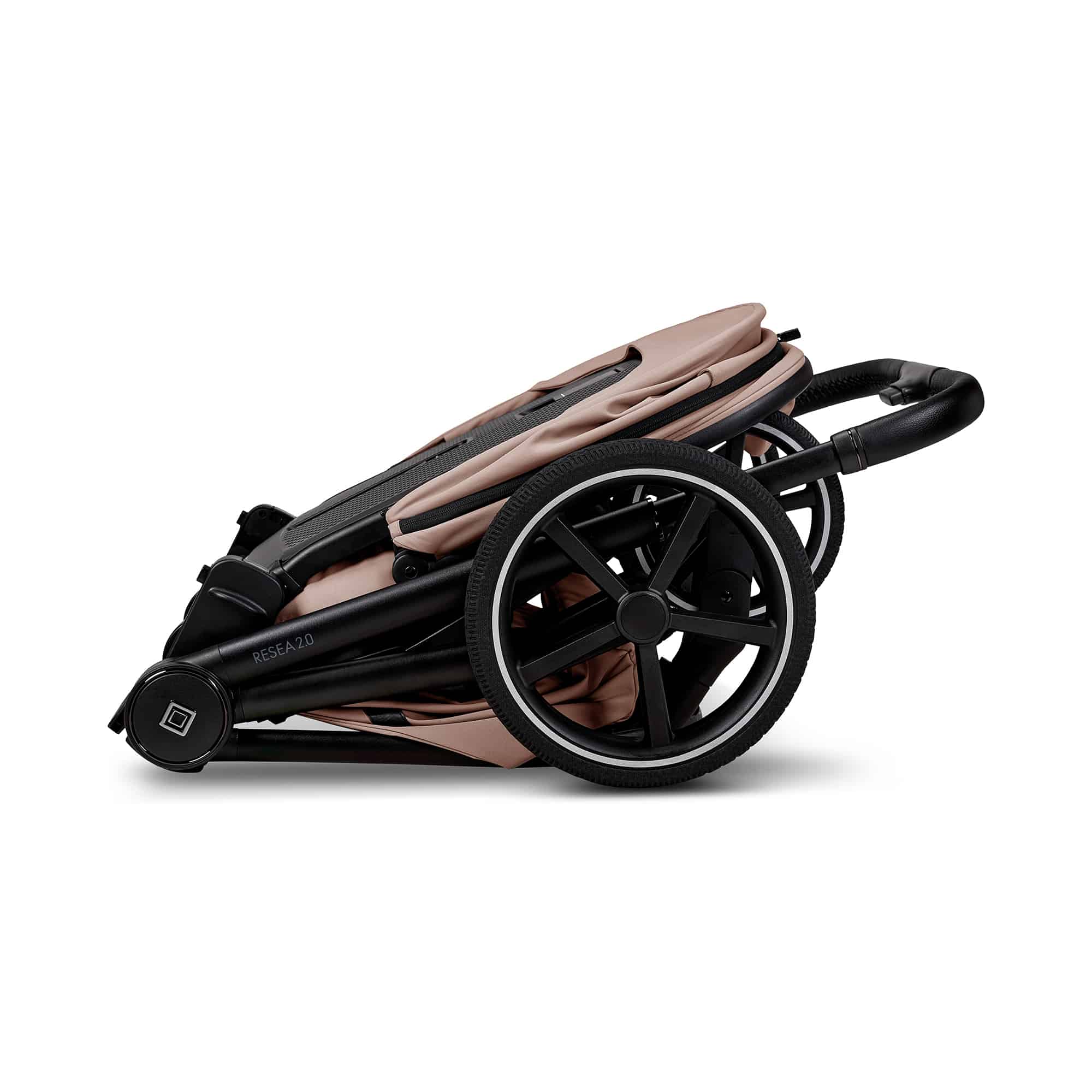 Kombi-Kinderwagen, MOON, Beige – Produktansicht