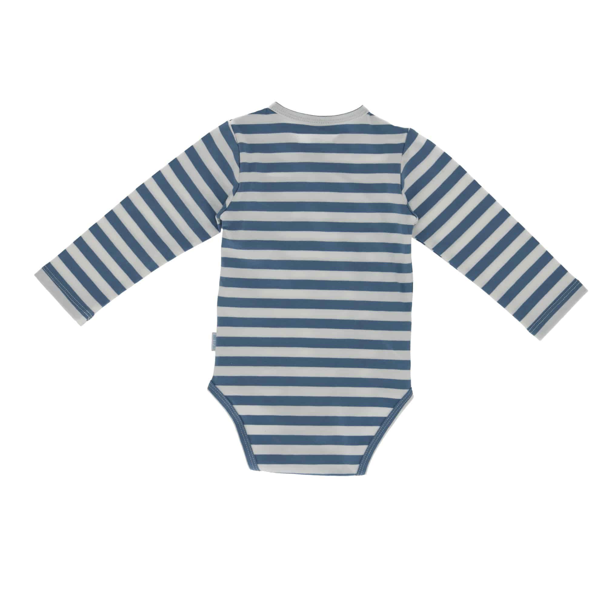 Wickelbodys, LITTLE ONE, Blau – Besonderheit: aus 95% Baumwolle