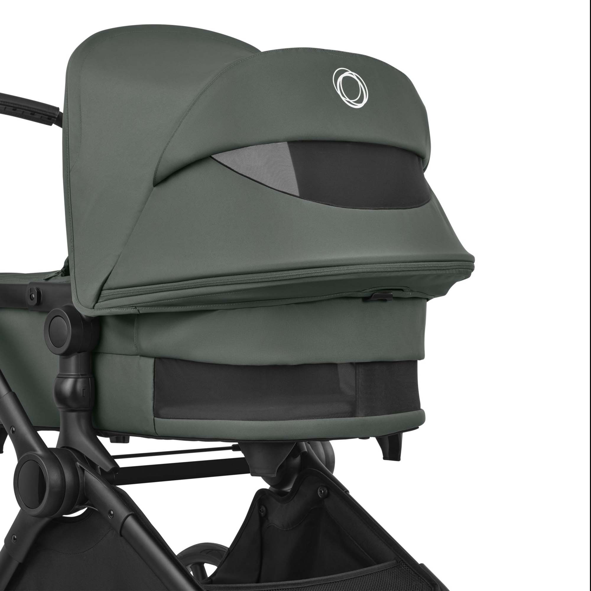 Kombi-Kinderwagen, bugaboo, Grün – Produktansicht