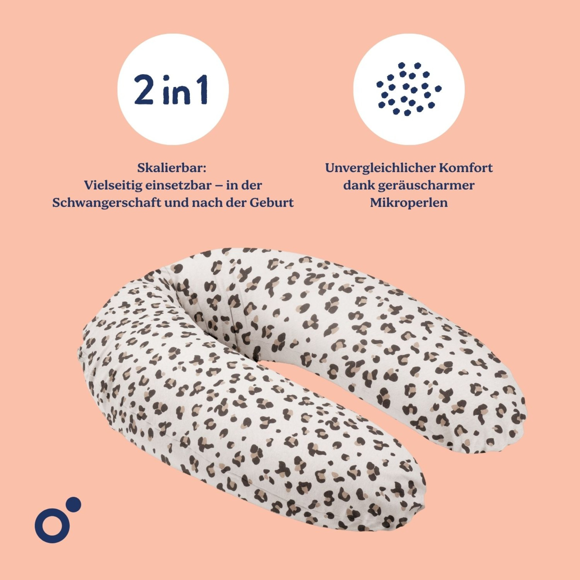 Stillkissen, doomoo, Beige – Produktansicht