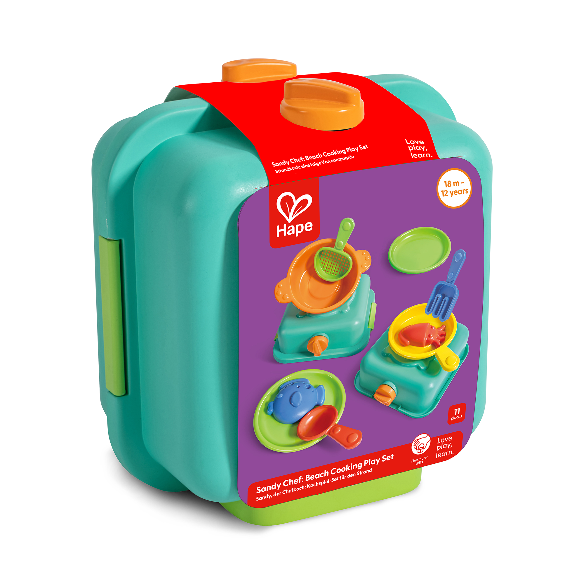 Sandspielzeug, Hape, Mehrfarbig – Produktansicht