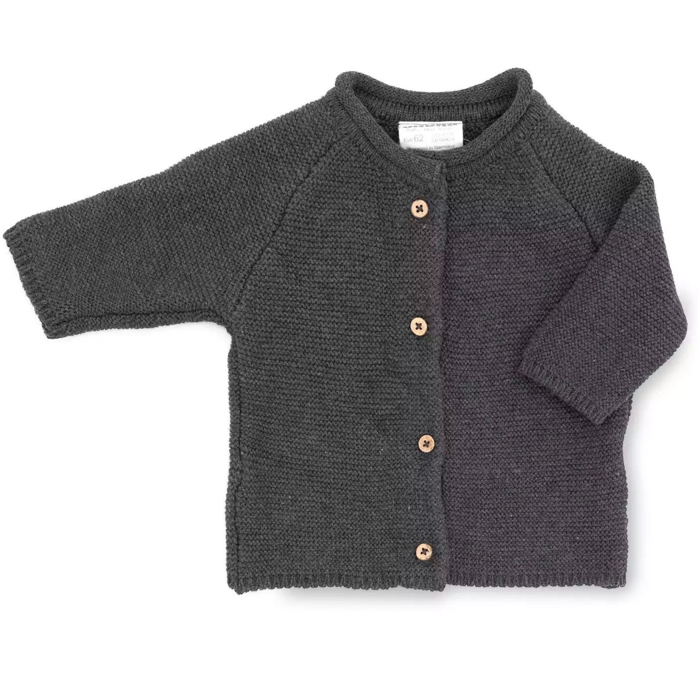 Sweat-, Fleece- & Strickjacken, JACKY, Grau – Besonderheit: im niedlichen Strickmuster