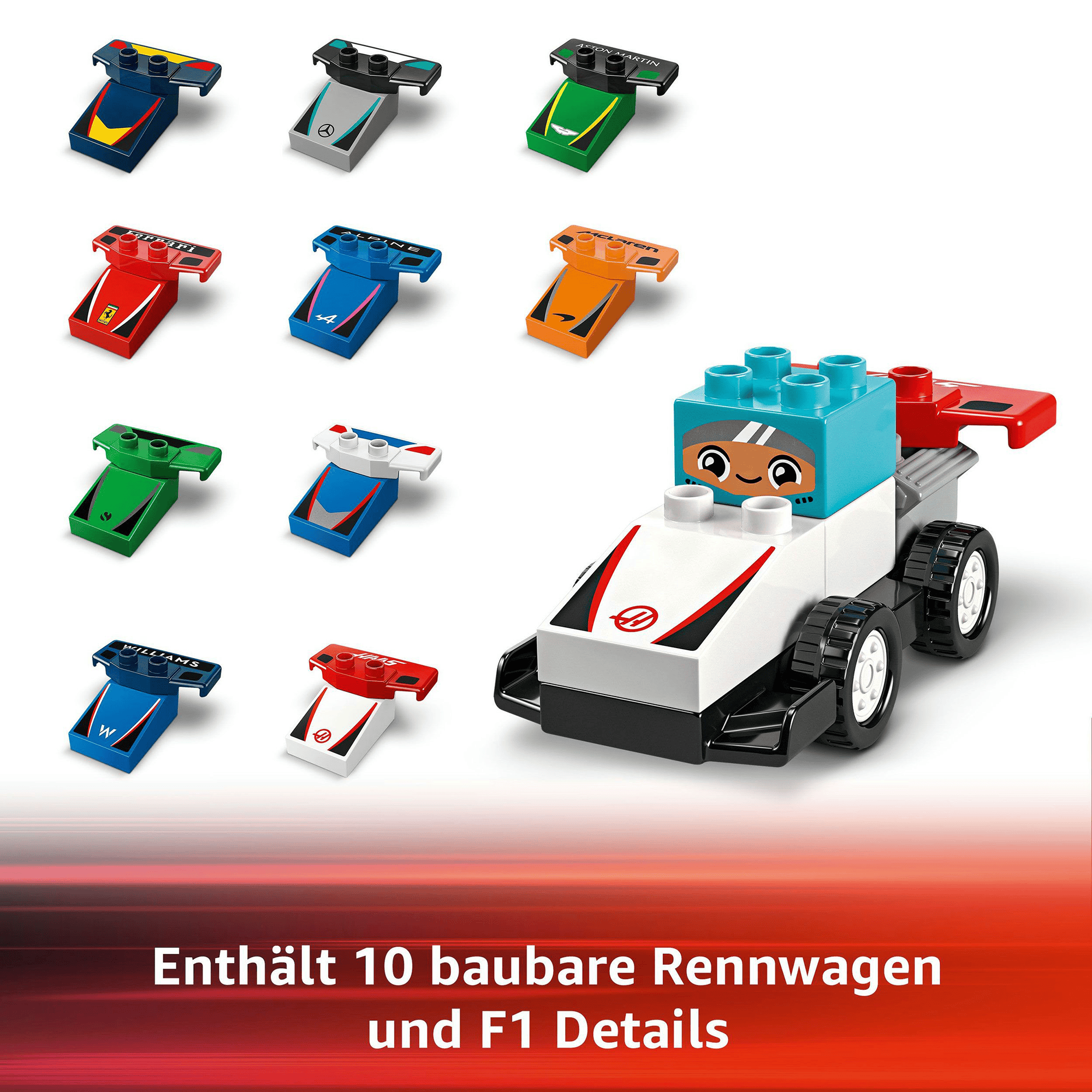 Konstruktionsspielzeug, LEGO, Mehrfarbig – Produktansicht