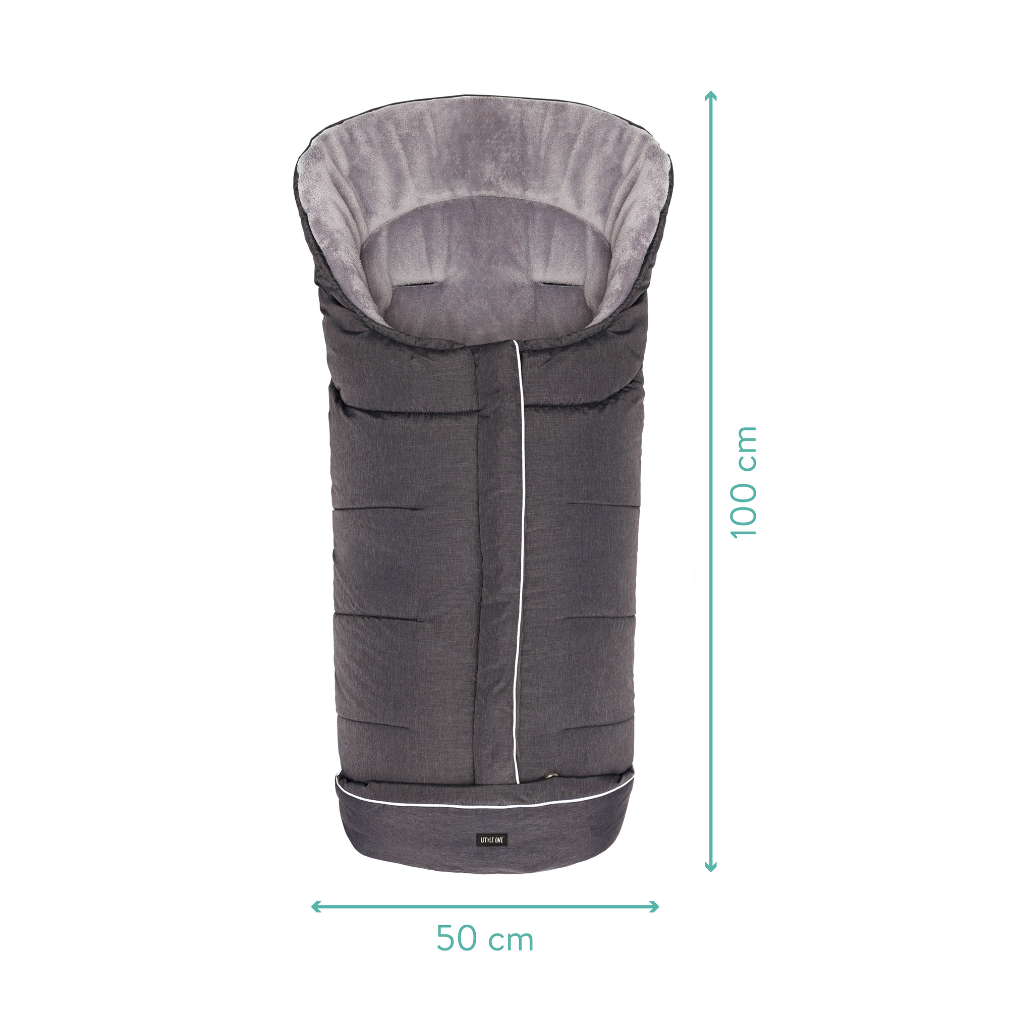 Fußsäcke & Decken, LITTLE ONE, Grau – Produktansicht