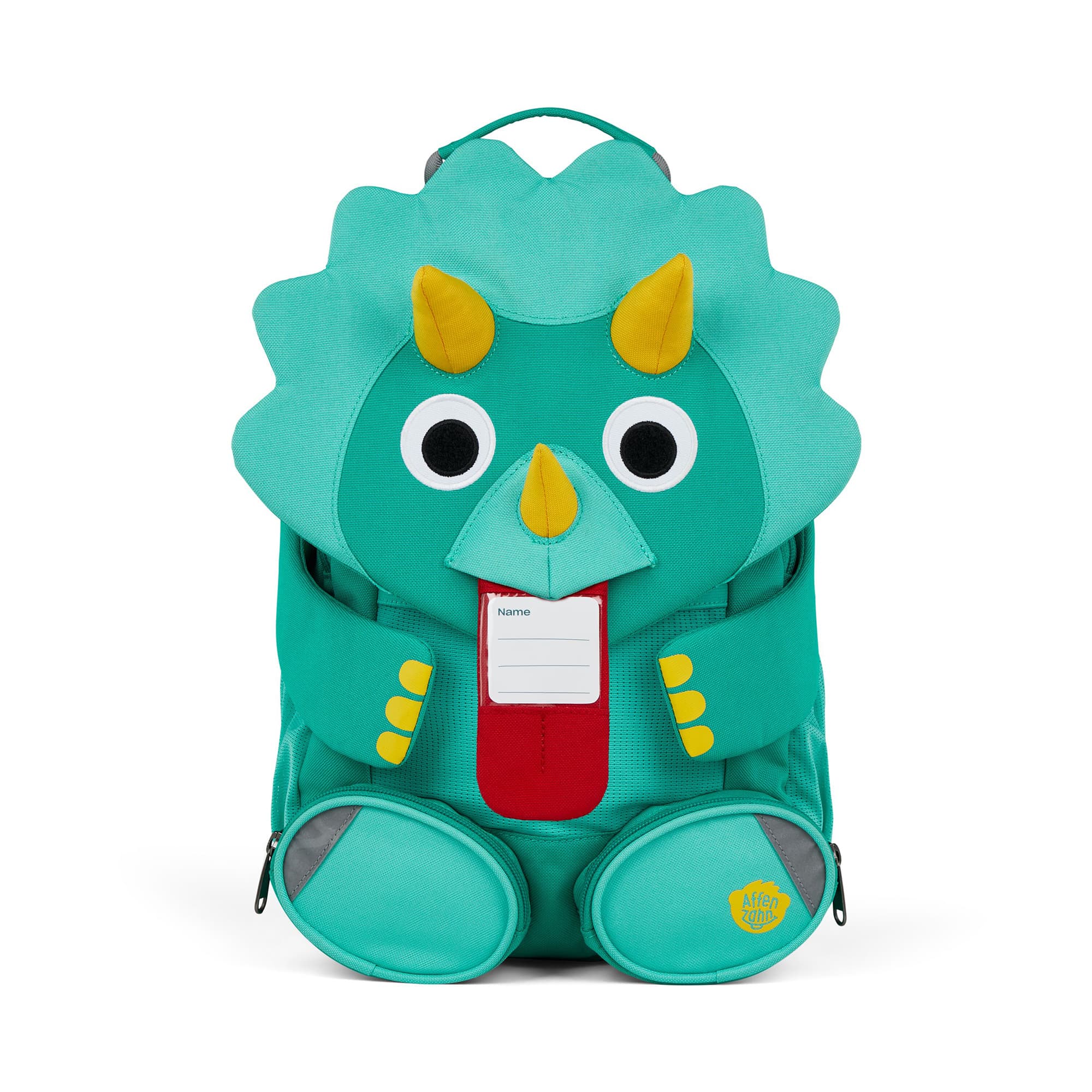 Kinderrucksäcke, Affenzahn, Grün – Besonderheit: höhen- und weitenverstellbarer Brustgurt für eine ideale Anpassung an den Körper