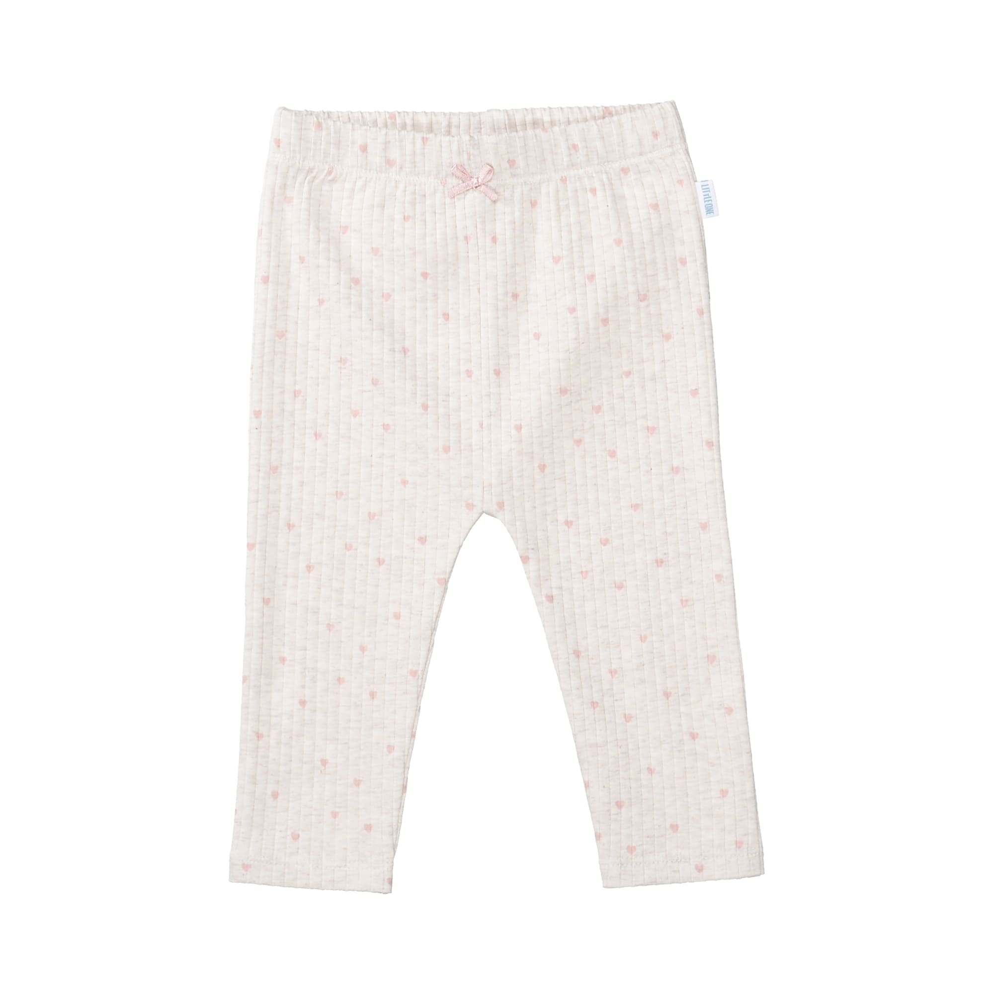 Leggings, LITTLE ONE, Grau – Besonderheit: aus 95% Bio-Baumwolle