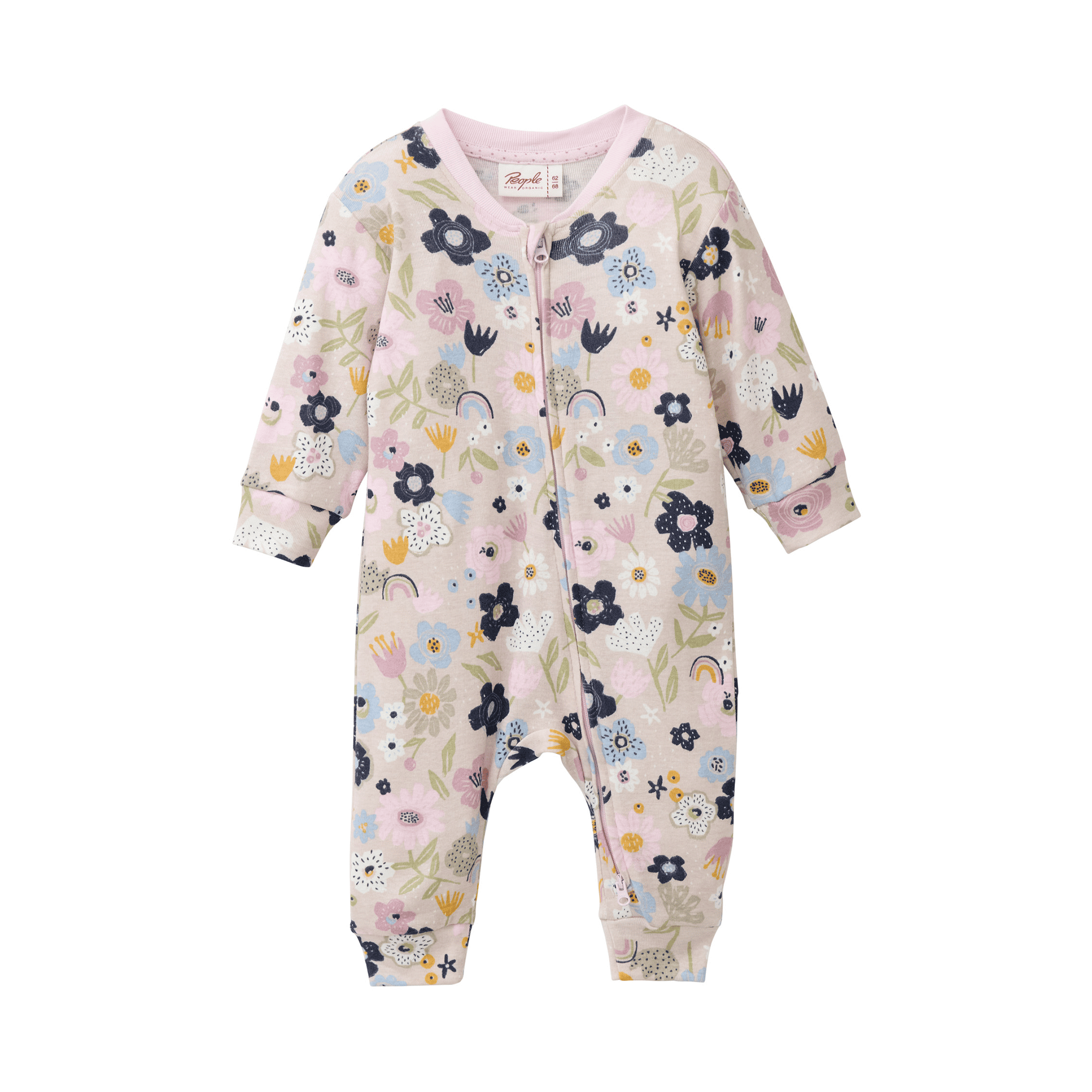 Overall Blumen People Wear Organic Rosa M2000587893307 1