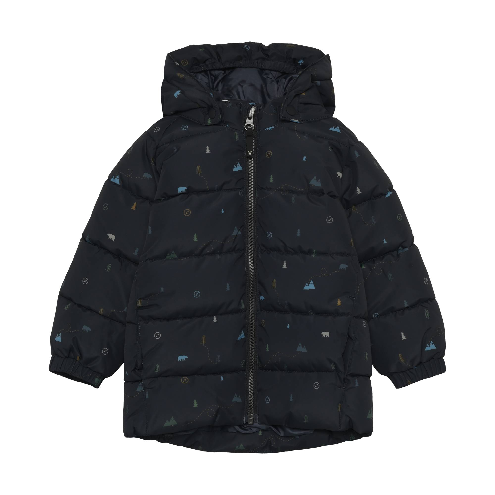 Winterjacken, Color Kids, Grau – Produktansicht