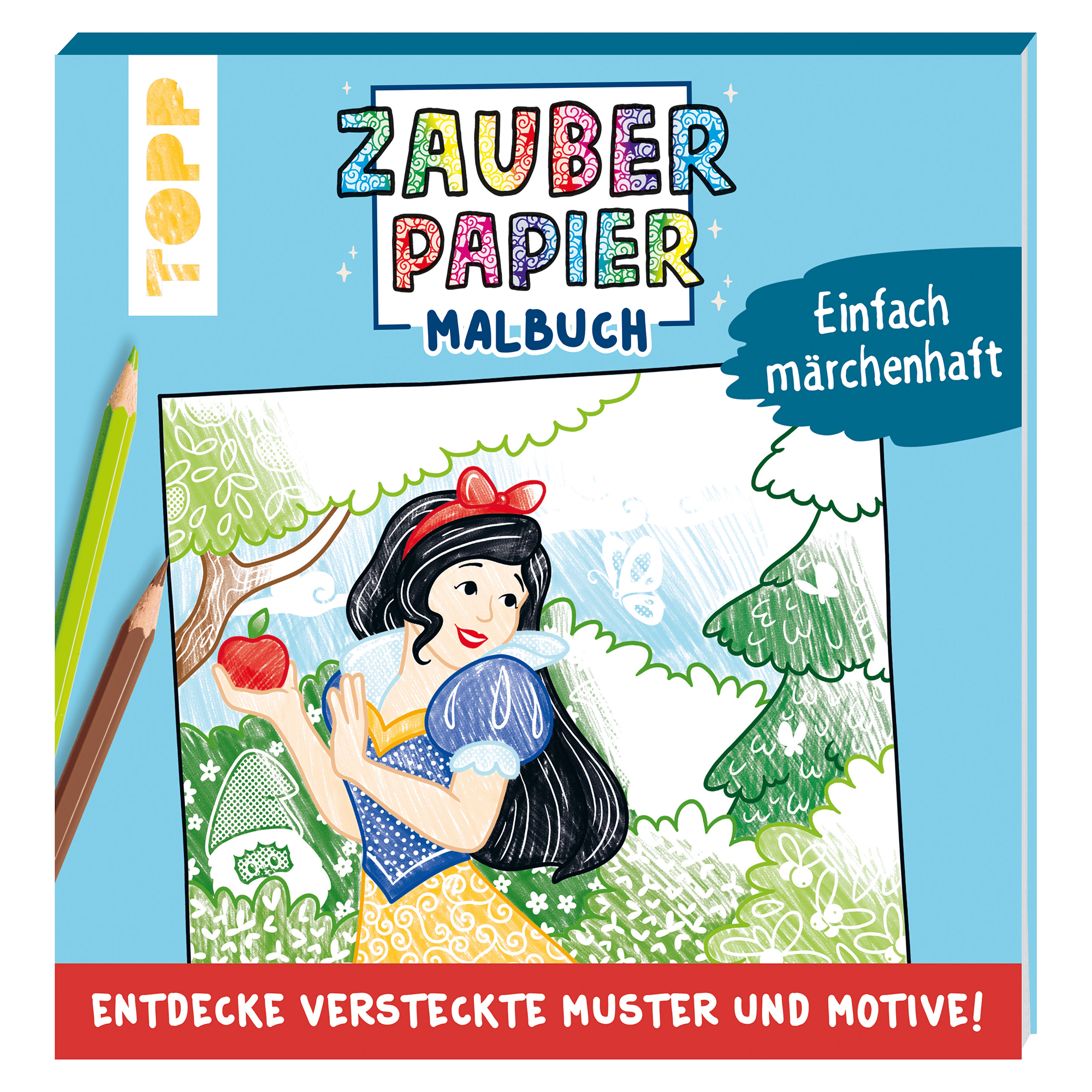 Zauberpapier Malbuch Einfach märchenhaft frechverlag 2000584477500 1