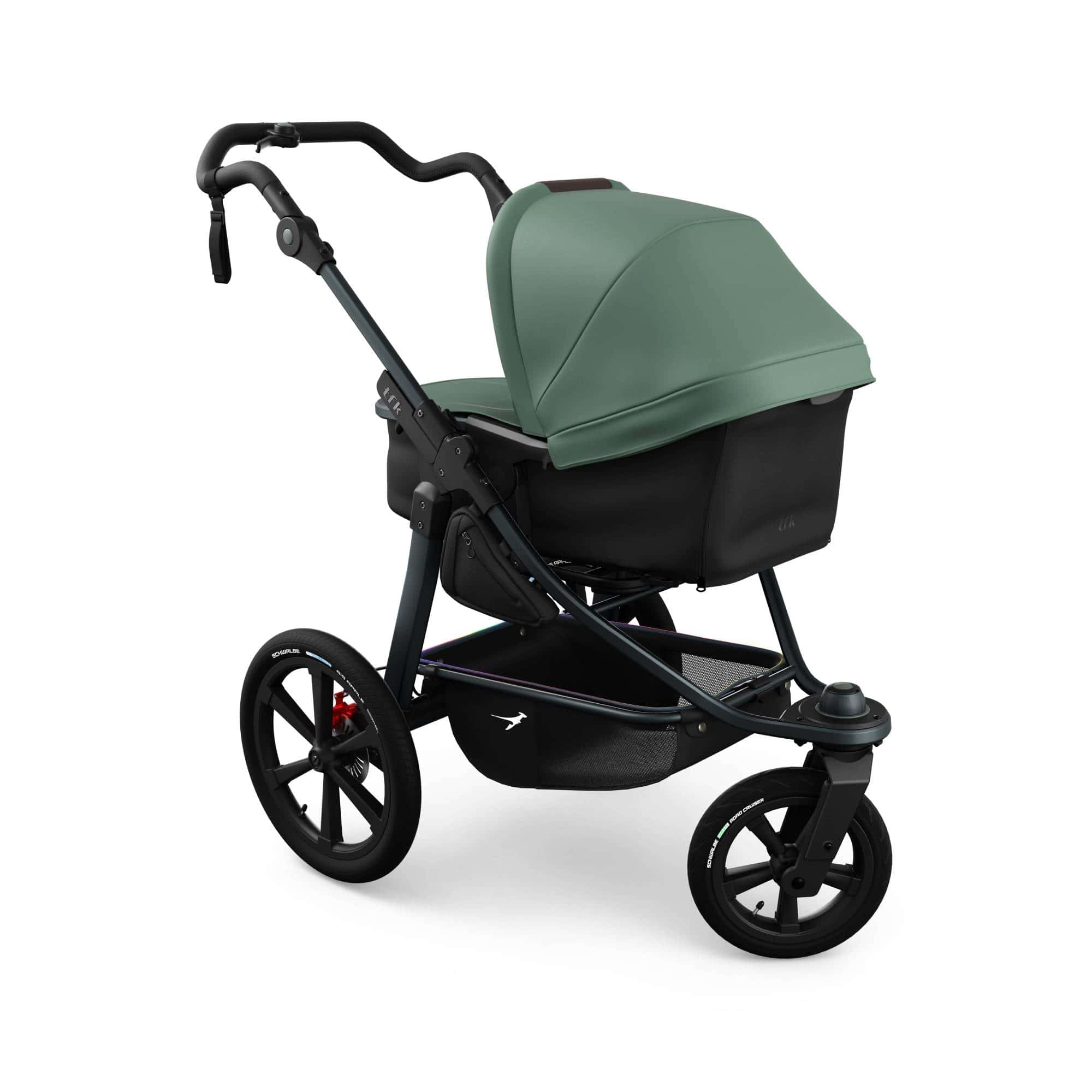 Kombi-Kinderwagen, tfk, Grün – Produktansicht