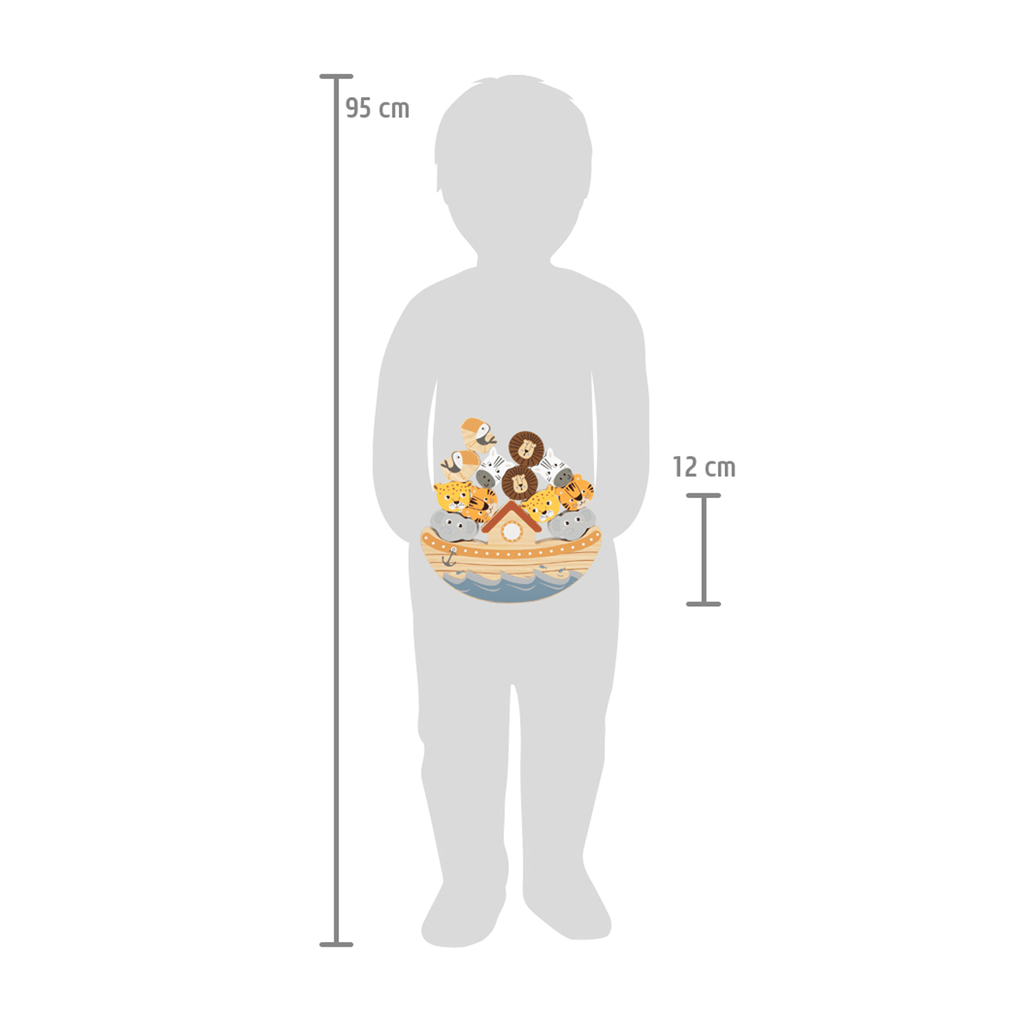 Stapeltürme, small foot, Mehrfarbig – Produktansicht
