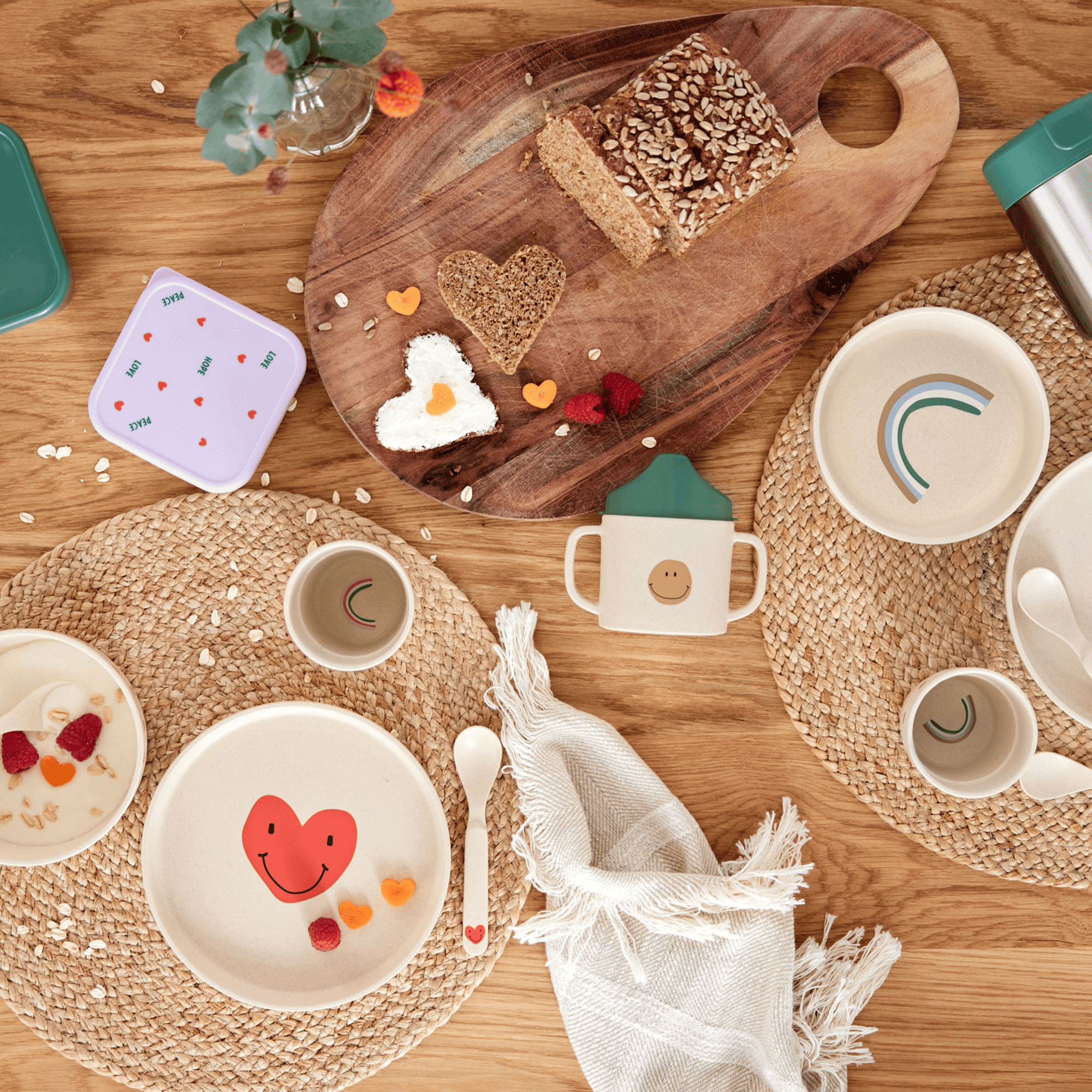 Kinderbesteck, LÄSSIG, Beige – Produktansicht