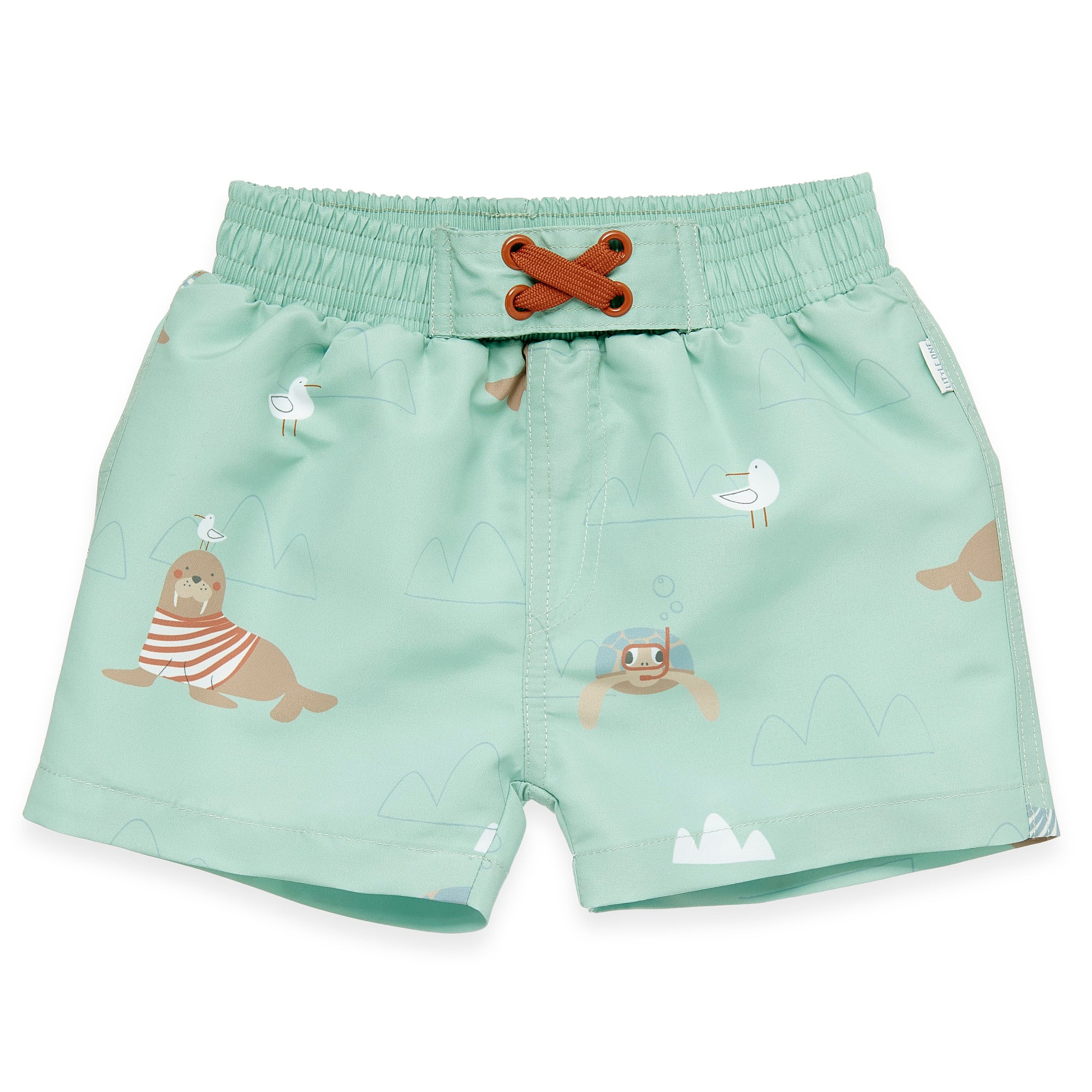 Badeanzüge & Badehosen, LITTLE ONE, Grün – Besonderheit: mit UV-Schutz