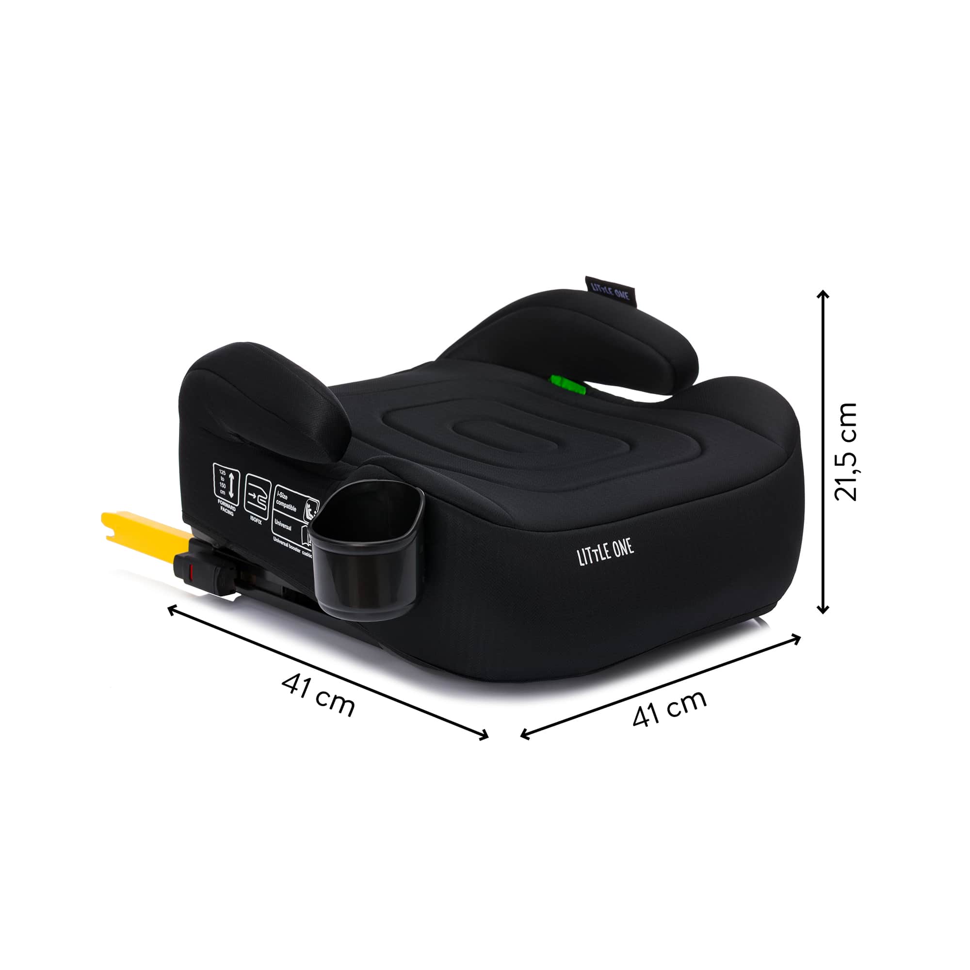 Kindersitzerhöhungen, LITTLE ONE, Schwarz – Produktansicht