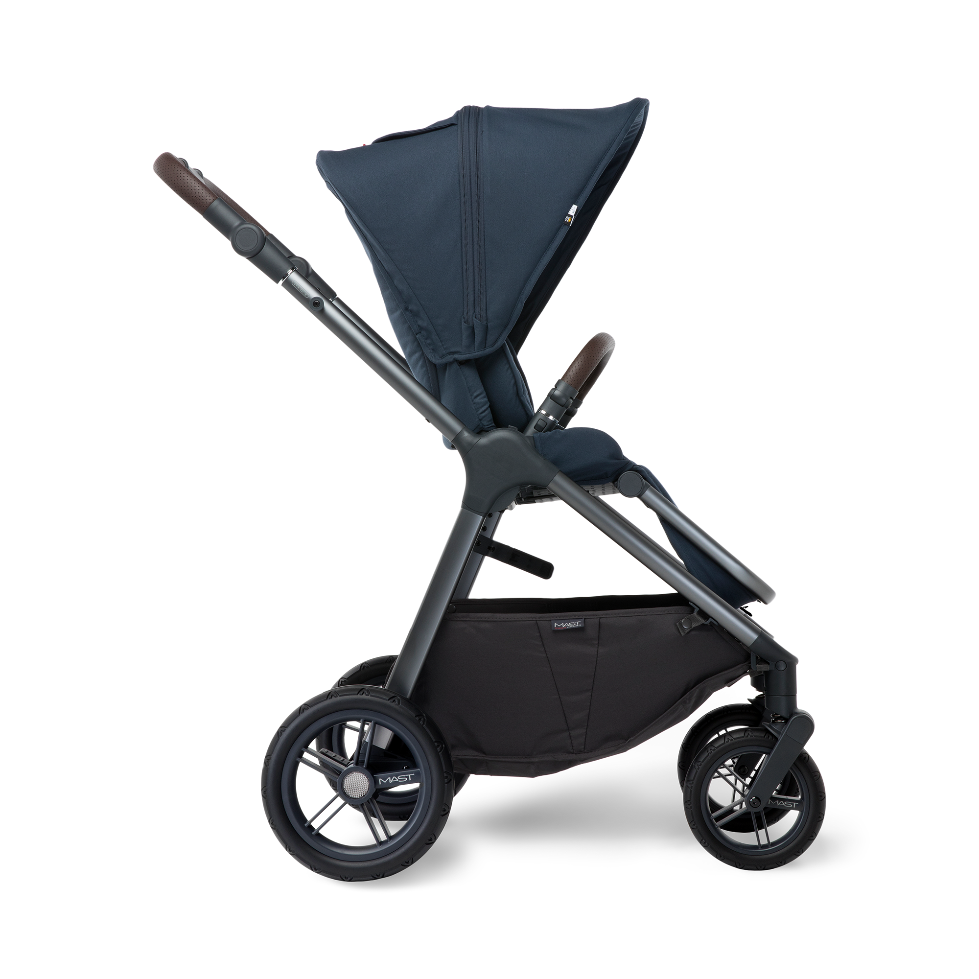 Kombi-Kinderwagen, MAST, Blau – Produktansicht