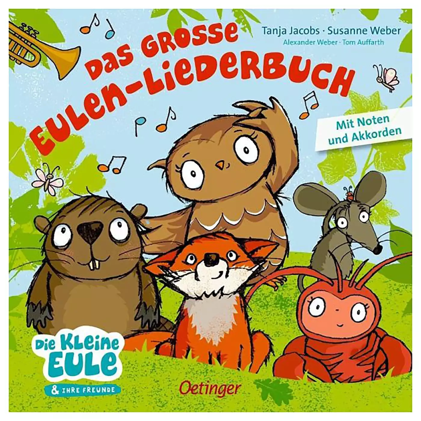 Kinderbücher, OETINGER, Mehrfarbig – Besonderheit: Lieder mit Noten und Akkorden