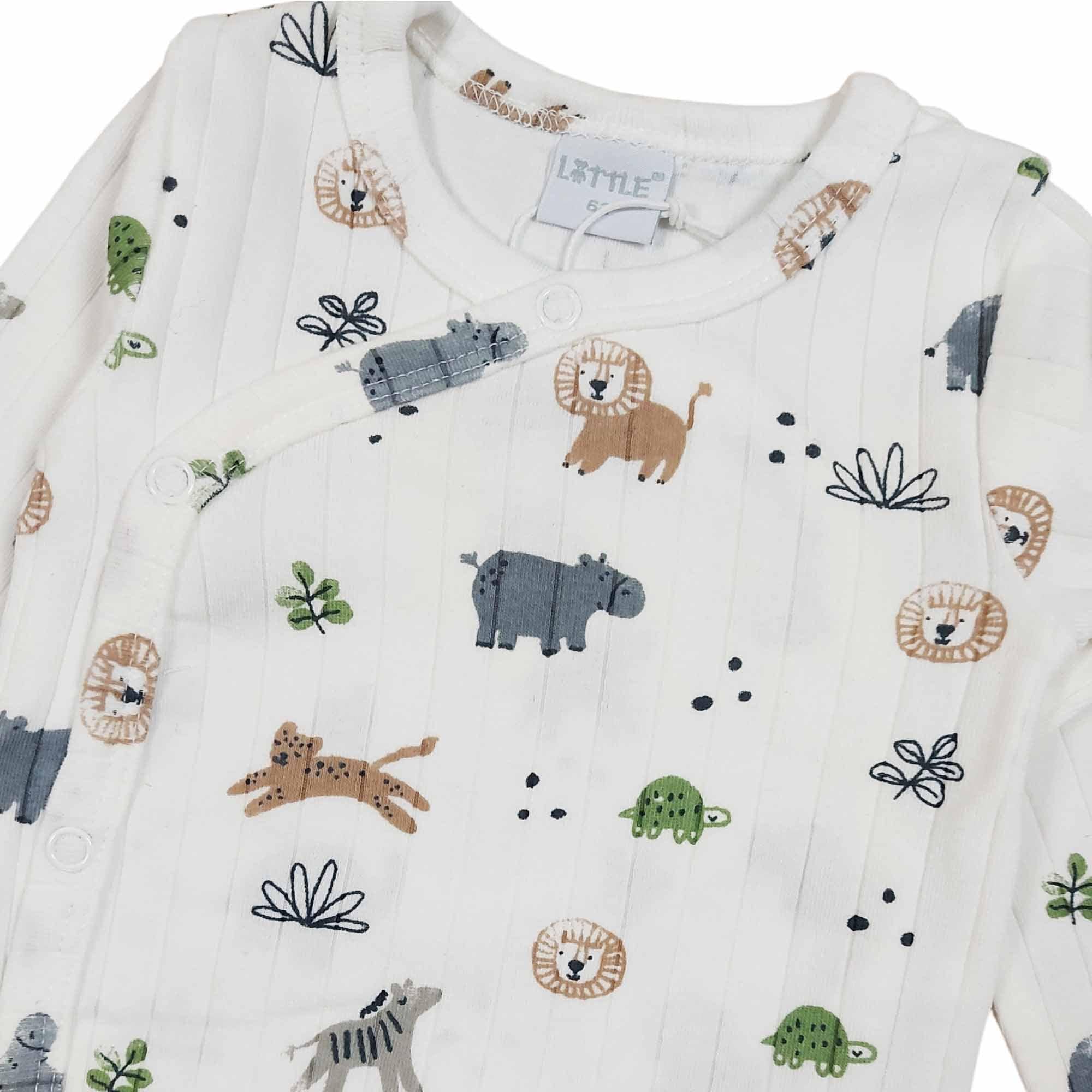 Wickelbodys, LITTLE, Weiß – Produktansicht