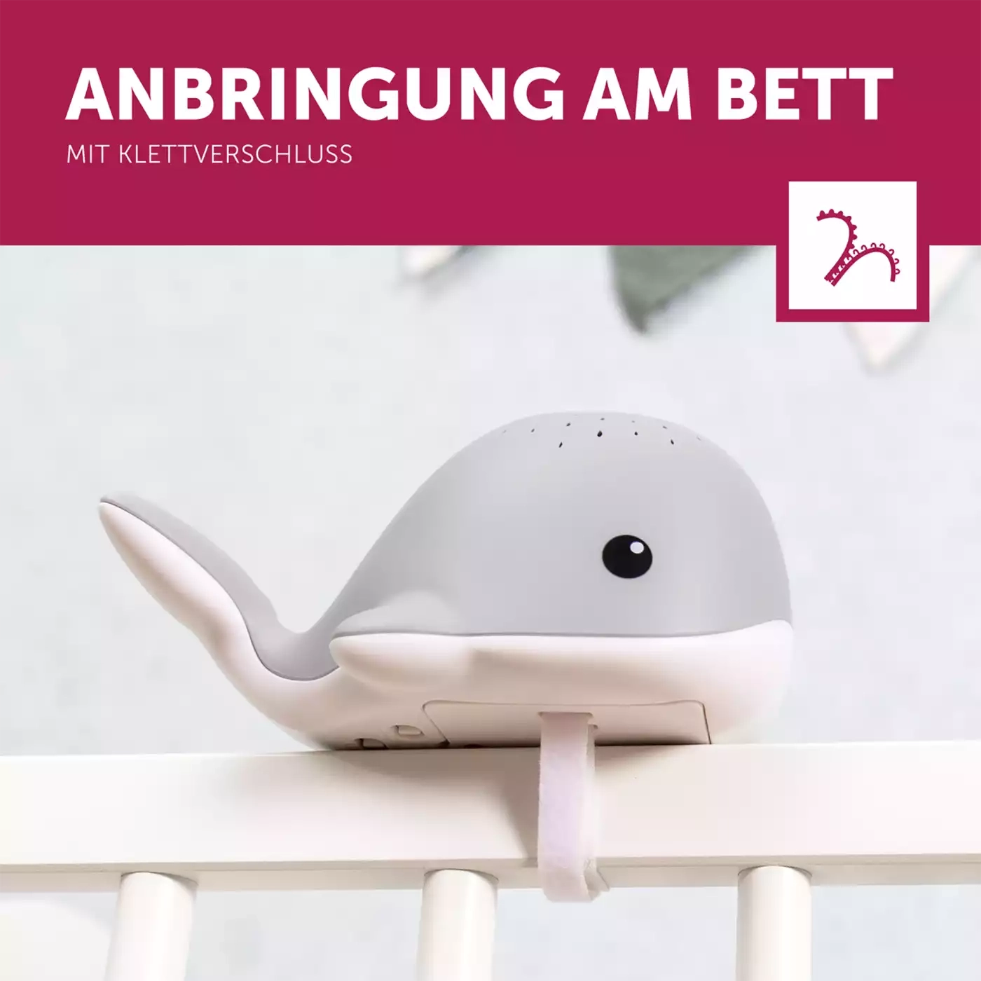 Nachtlichter, ZAZU, Grau – Produktansicht