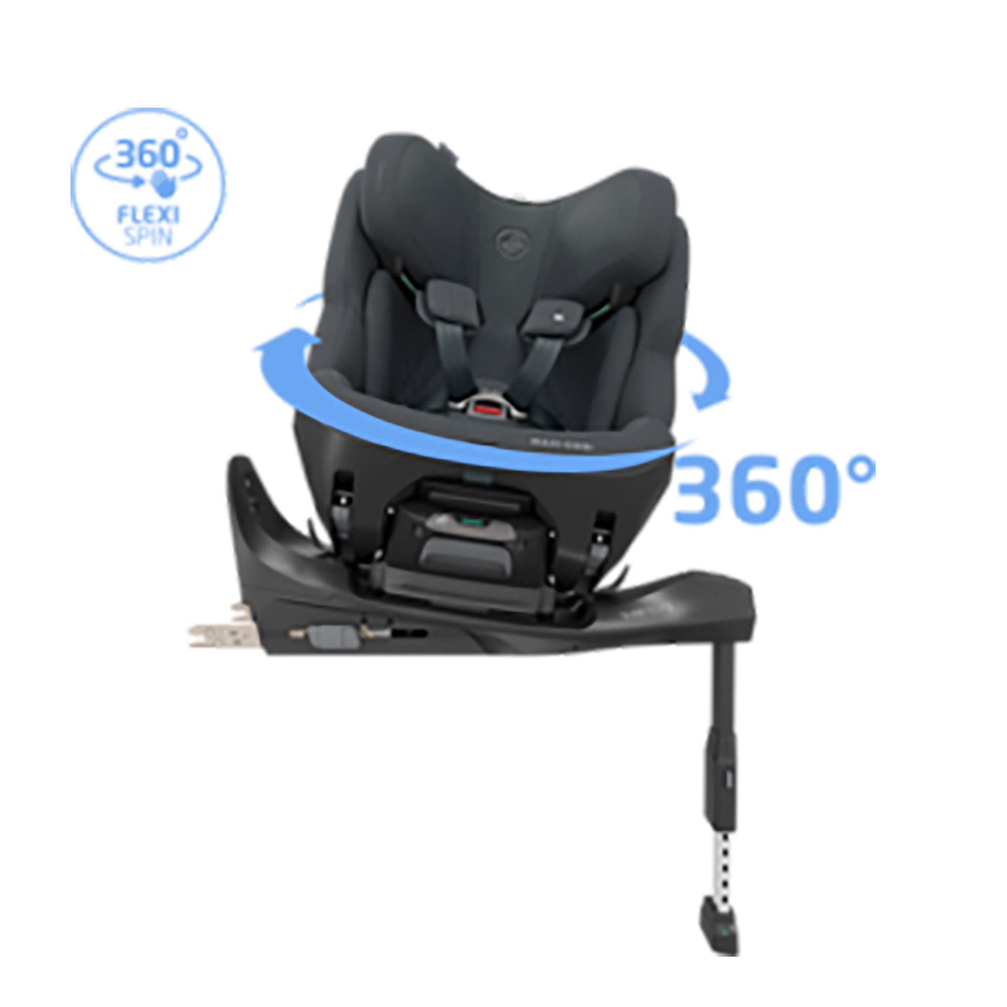 Kindersitze 9-36 kg, Gruppe 1/2/3, MAXI-COSI Premium, Grau – Besonderheit: Easy in, easy out mit SLIDETECH®2
