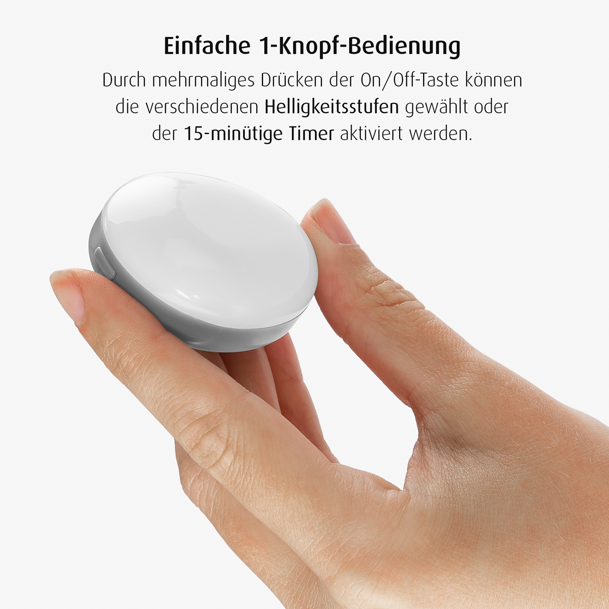 Nachtlichter, reer, Grau – Produktansicht