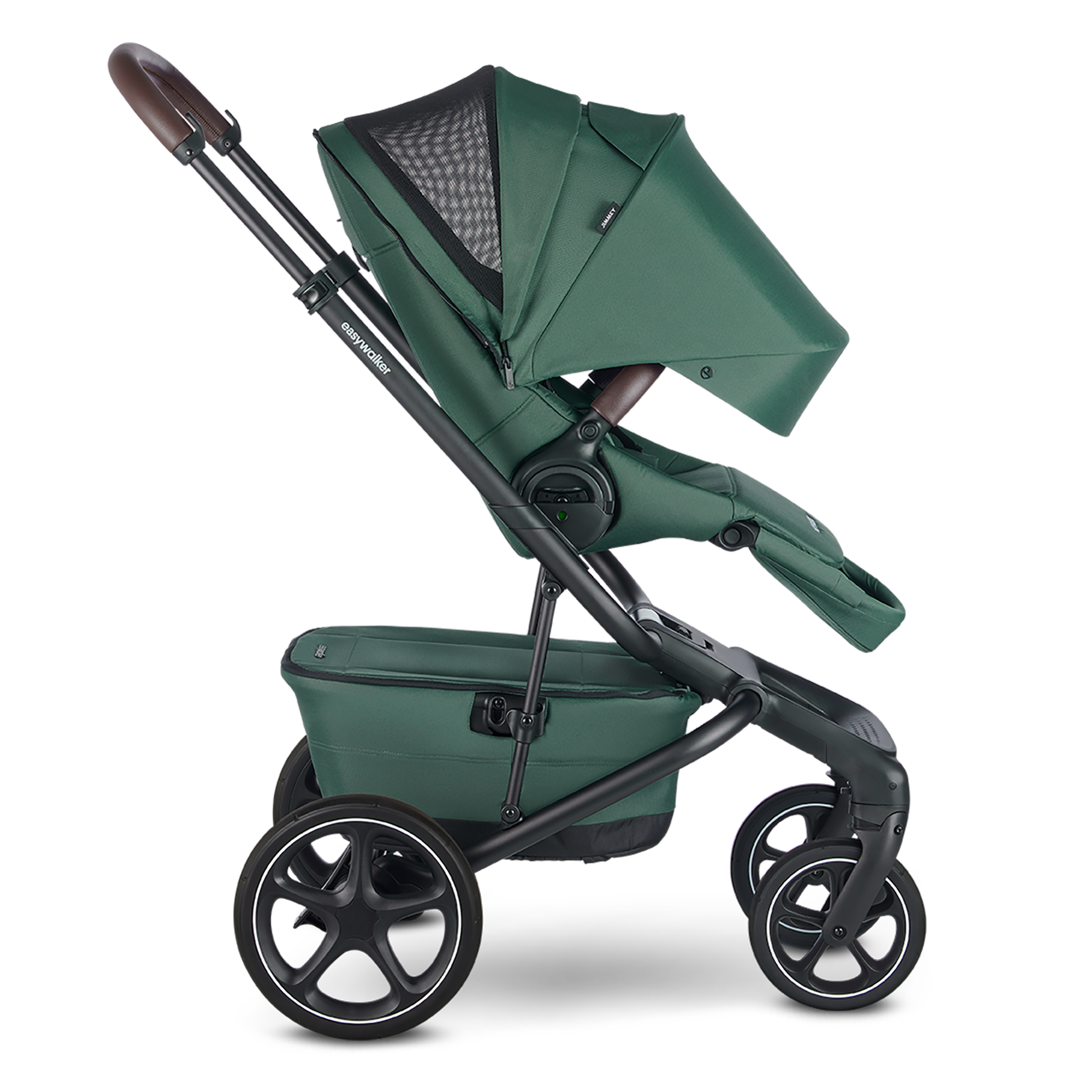 Kombi-Kinderwagen, easywalker, Grün – Produktansicht
