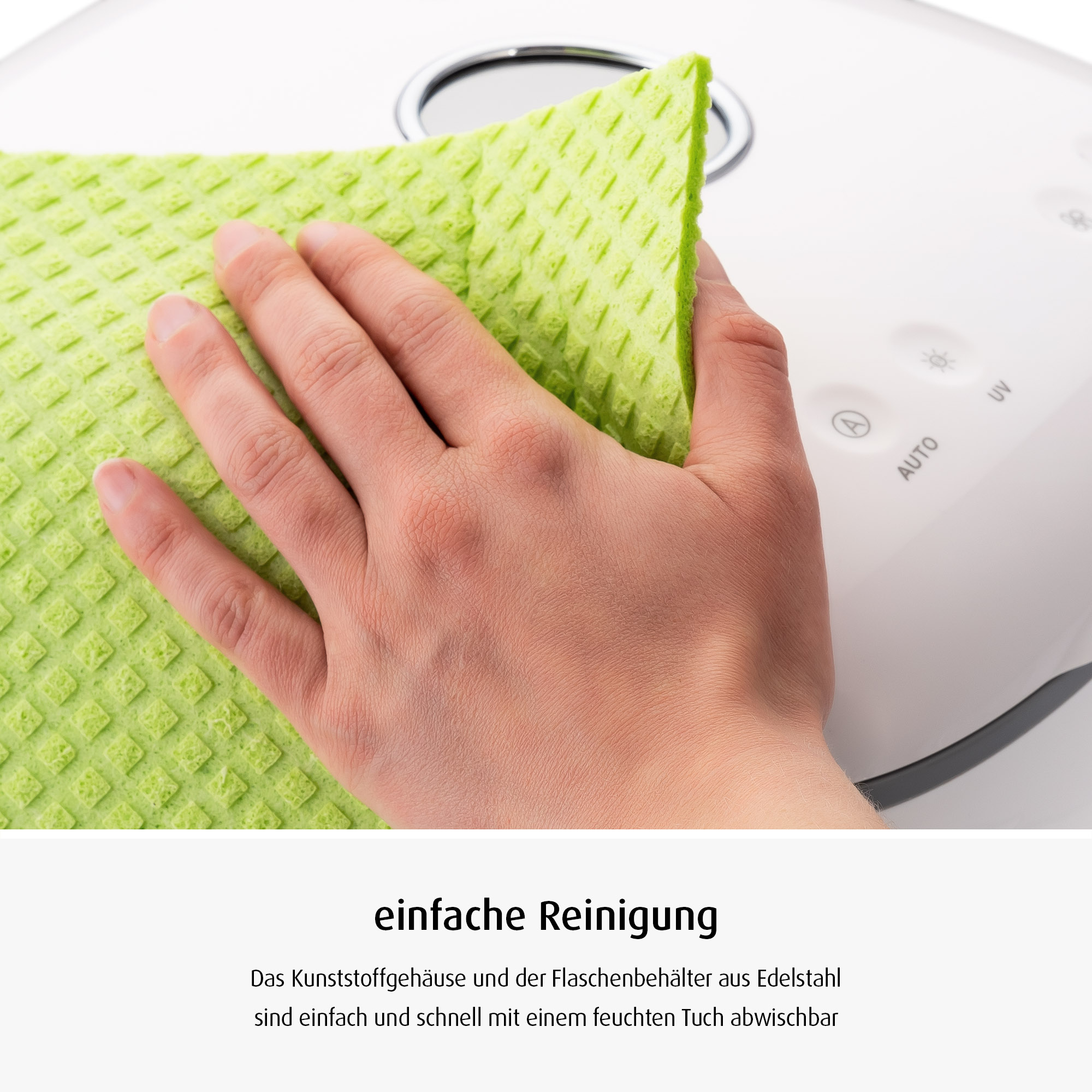 Vaporisatoren, reer, Weiß – Produktansicht