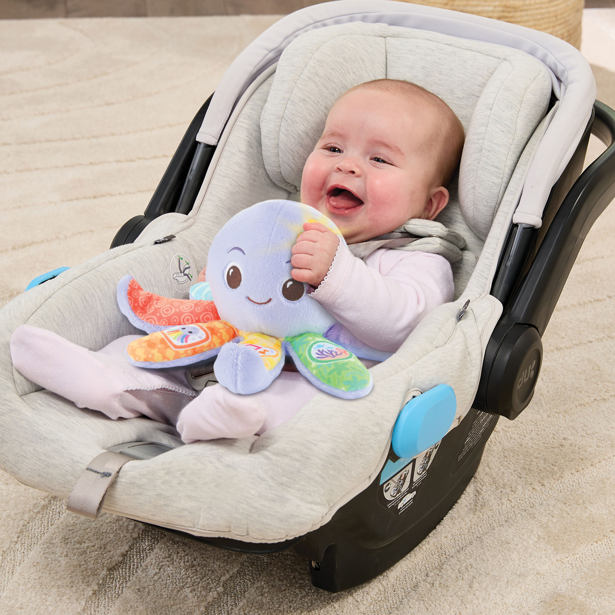 Interaktives Spielzeug, vtech, Lila – Besonderheit: interaktiver Oktopus aus Plüsch mit farbenfrohen und weichen Tasten