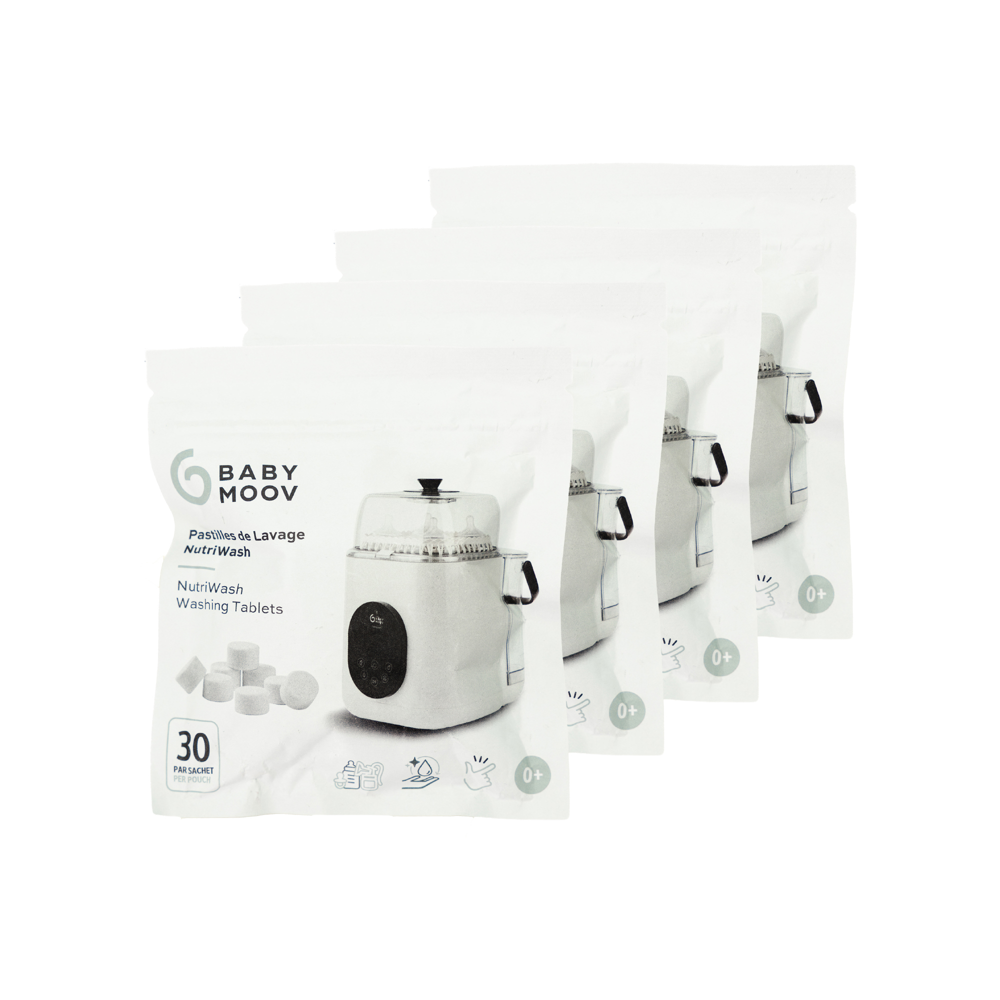 Vaporisatoren, babymoov, Weiß – Besonderheit: enthält ca. 120 Tabletten