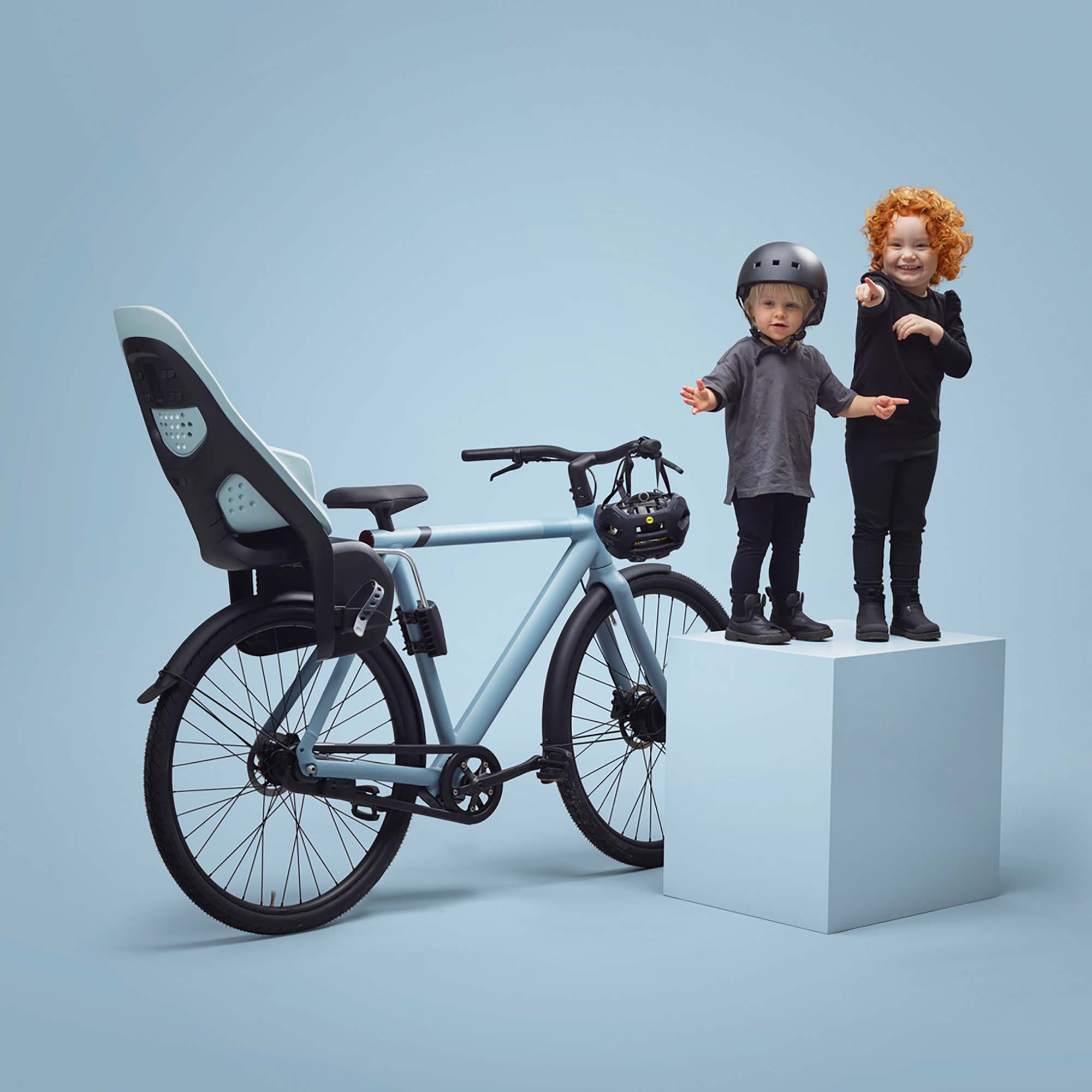 Fahrradsitze, THULE, Grau – Produktansicht